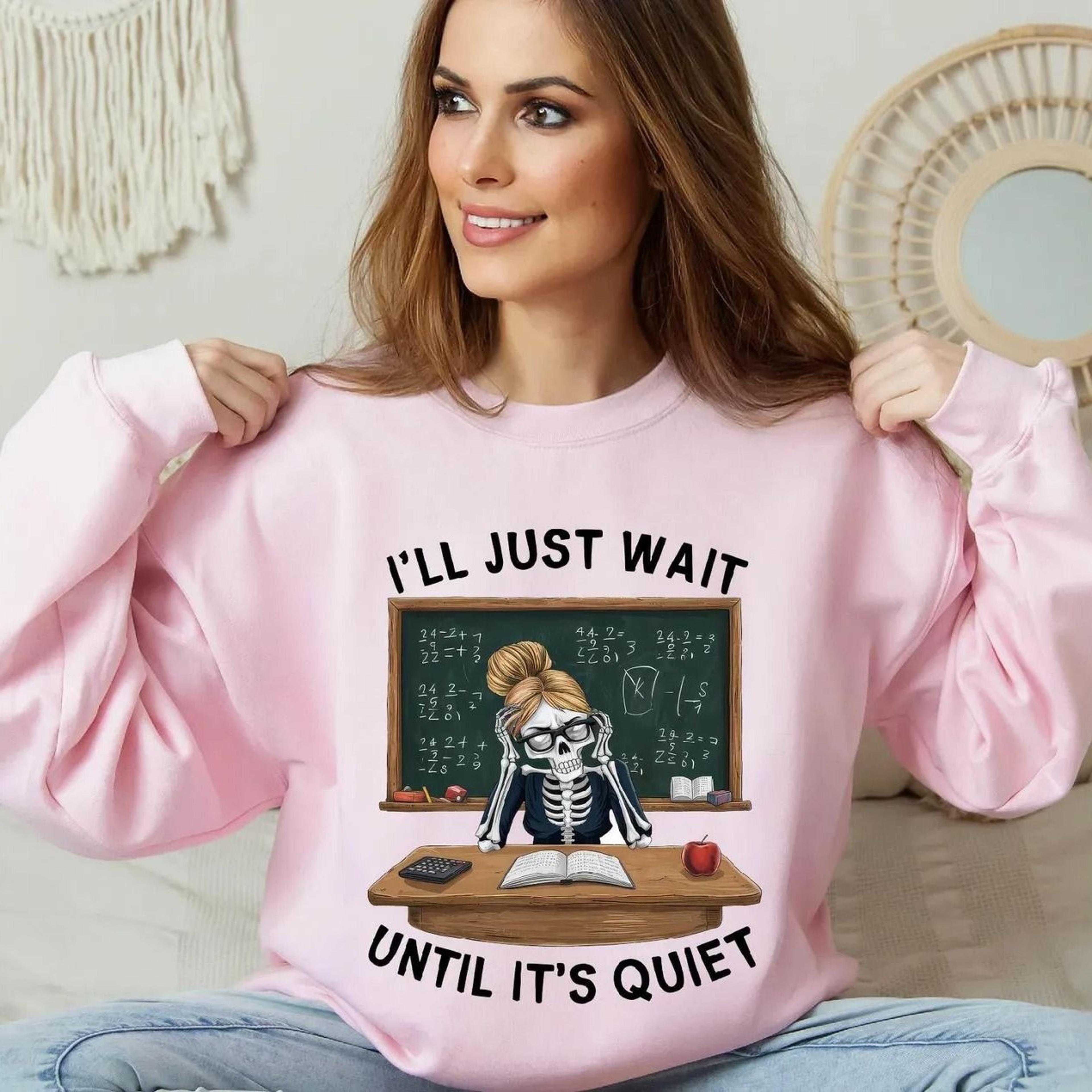 funny teacher skeleton shirt humorous classroom tee
