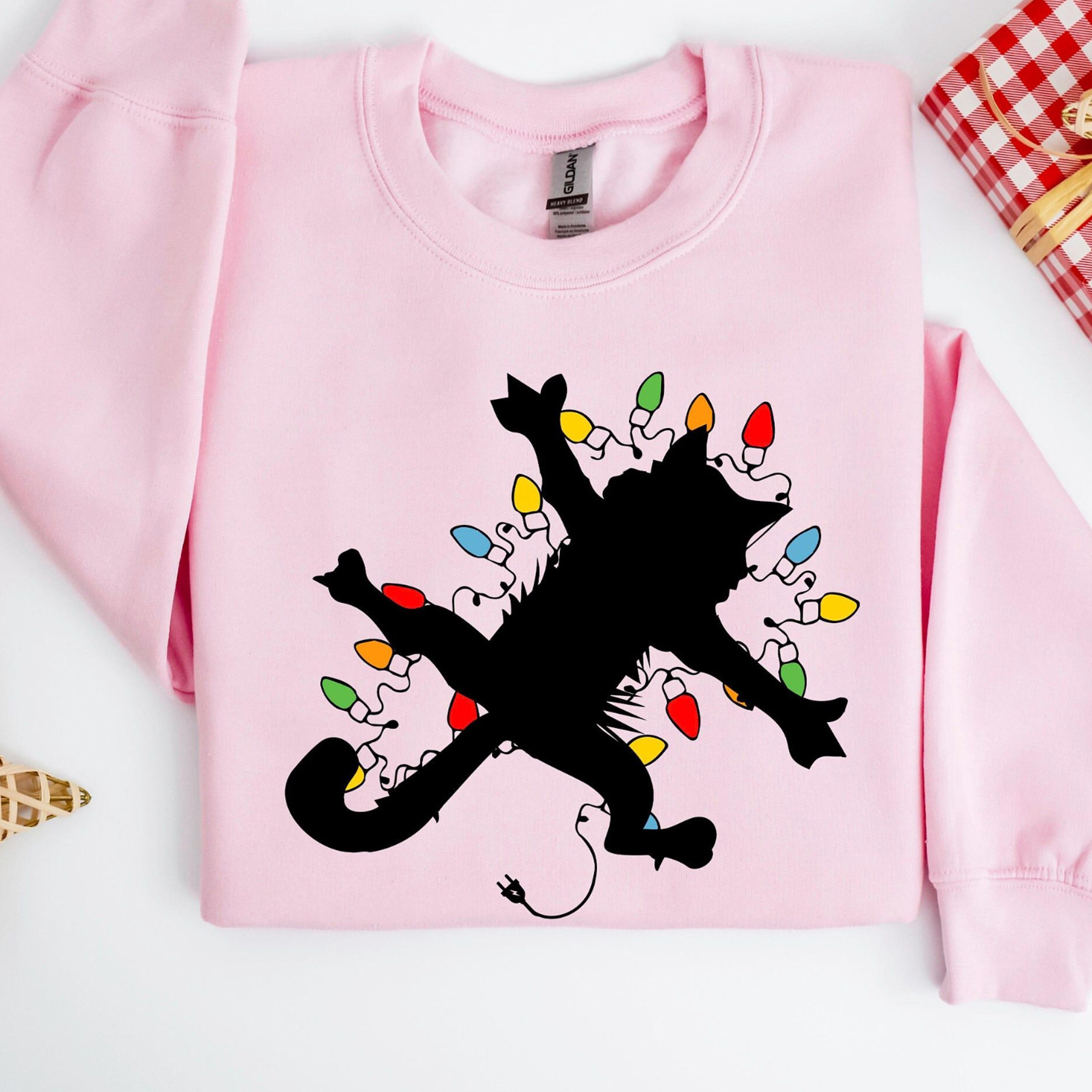 cats christmas sweatshirt, meowy christmas shirt, cat lovers xmas sweater, christmas cat owner sweatshirt