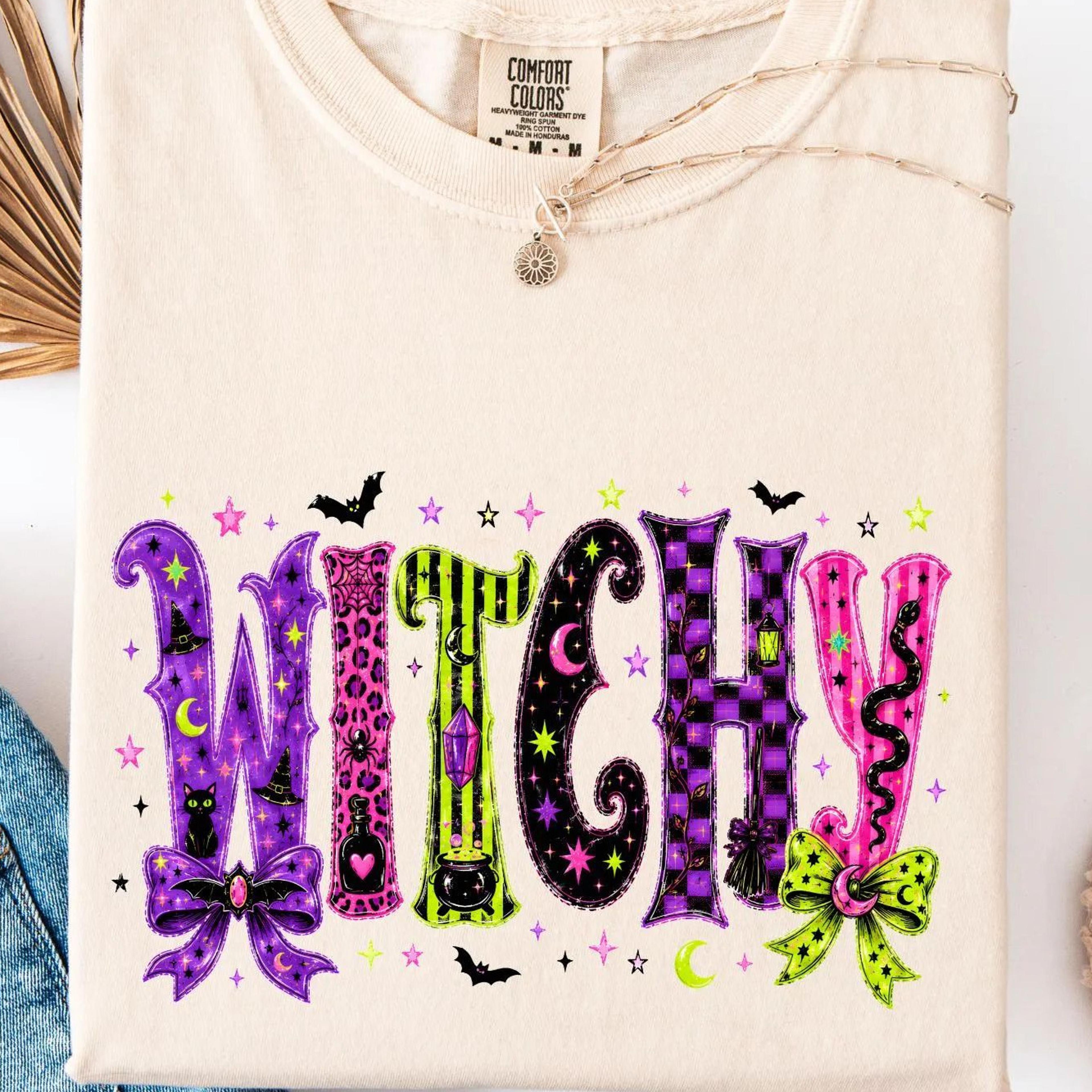 witch halloween shirt, coven tee, spooky season shirt, witchy stuff tee, whimsigoth clothing,