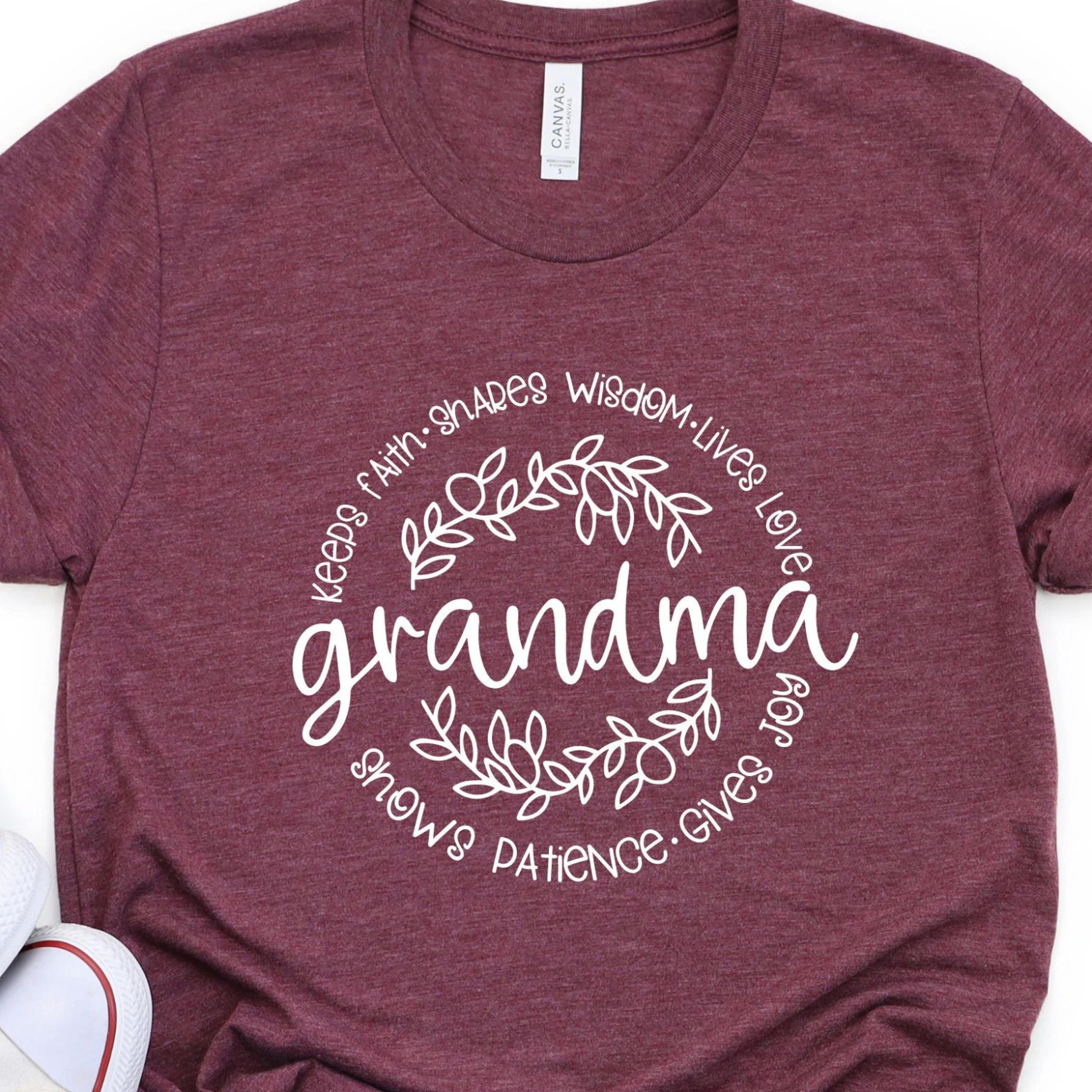grandma t-shirt cute grandmother sweatshirt mothers day gift for grandma