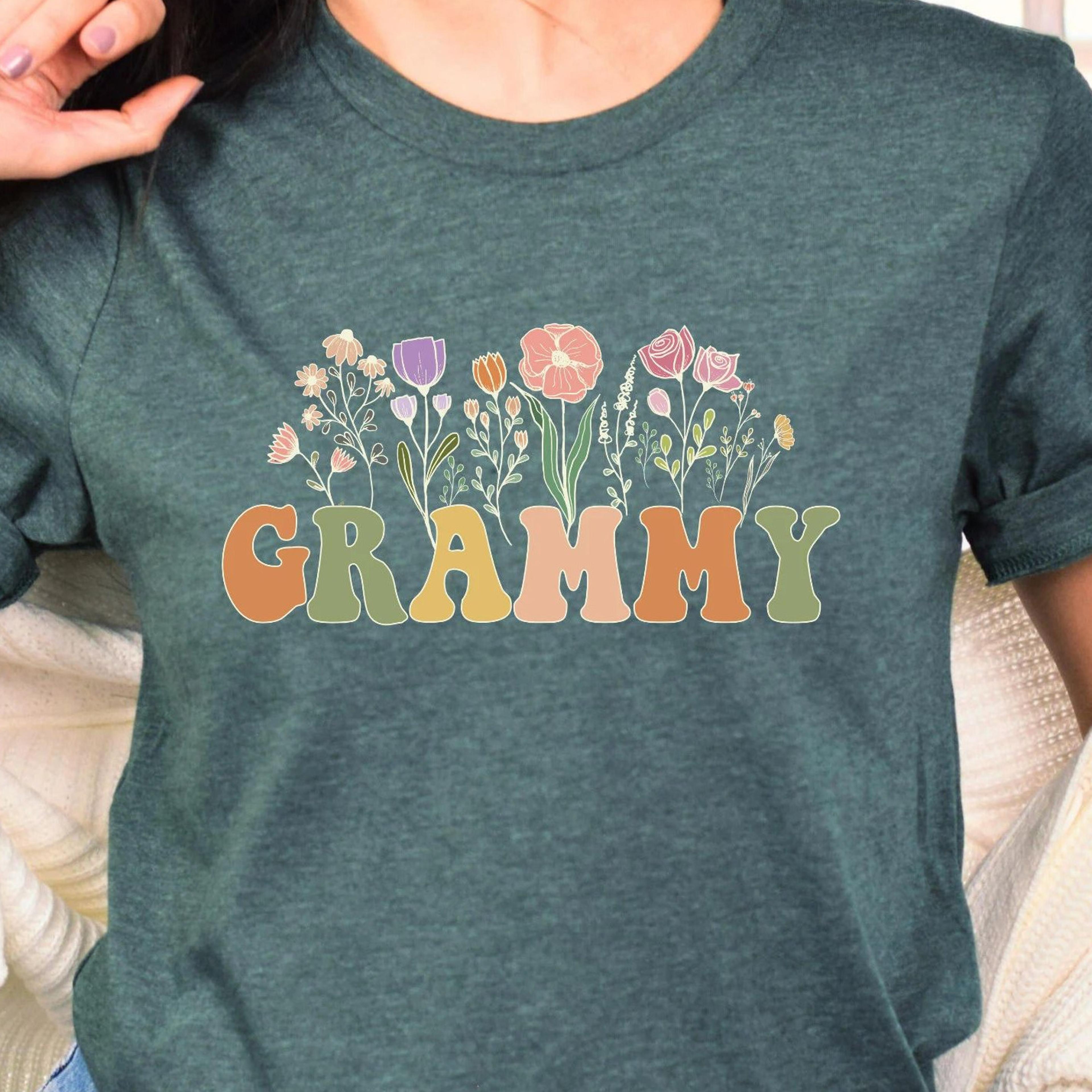 grammy shirt, grammy wildflowers shirt, grammy tshirt, grammy t shirt, grammy shirts, mothers day gift for grammy gifts
