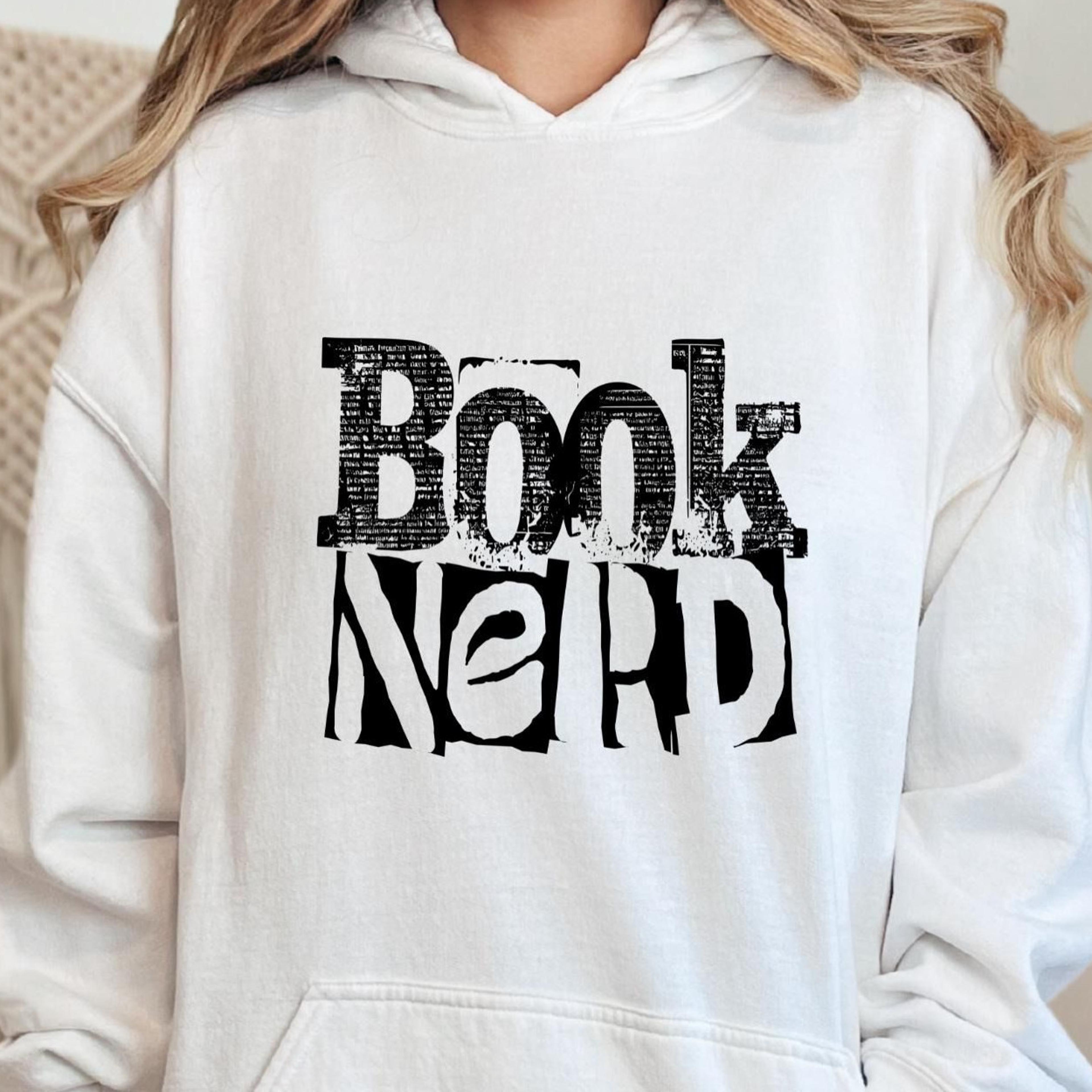 book nerd t-shirt funny book lover reading teacher library sweatshirt
