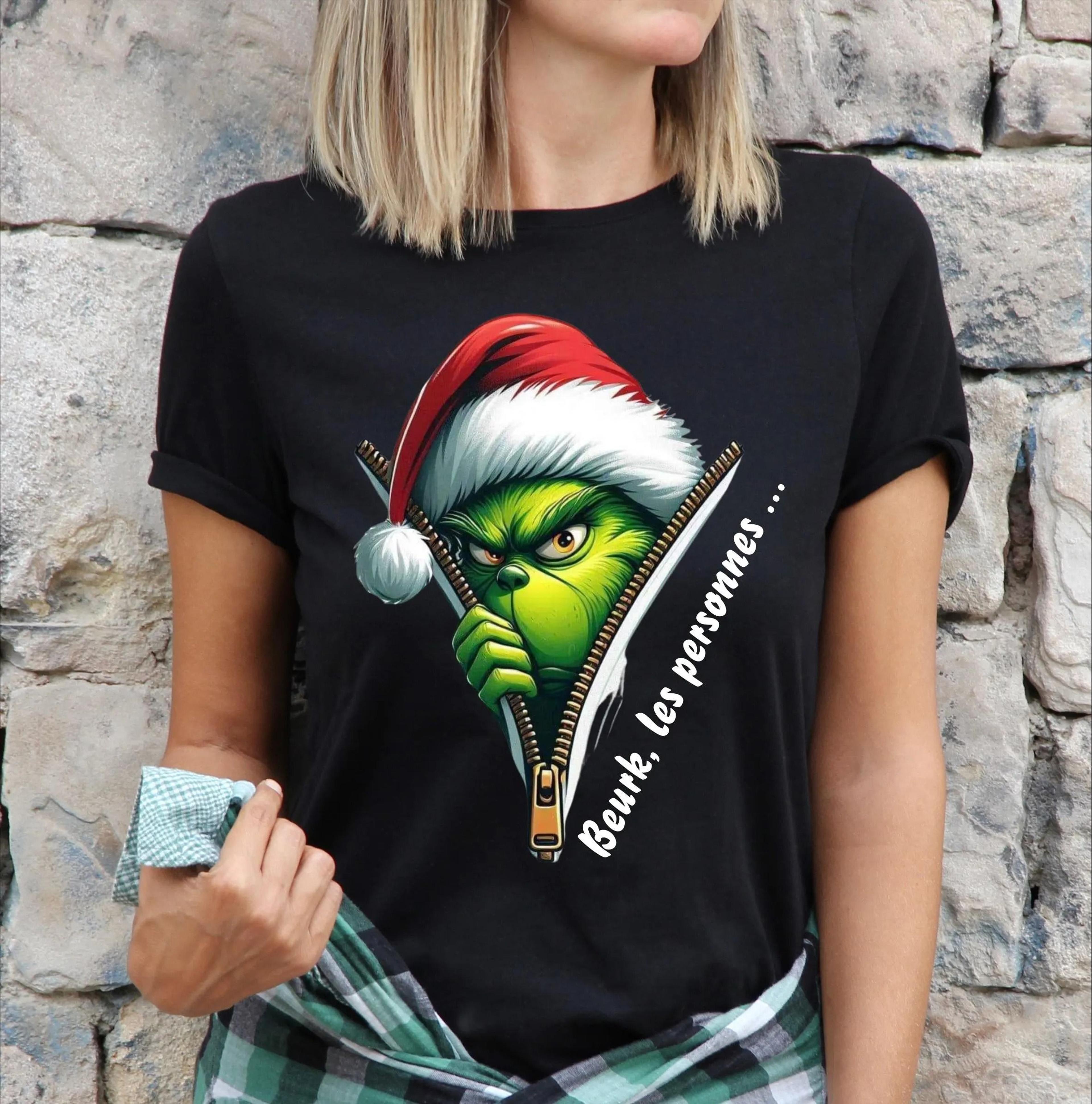grinchmas t-shirt, cotton eww people christmas shirt