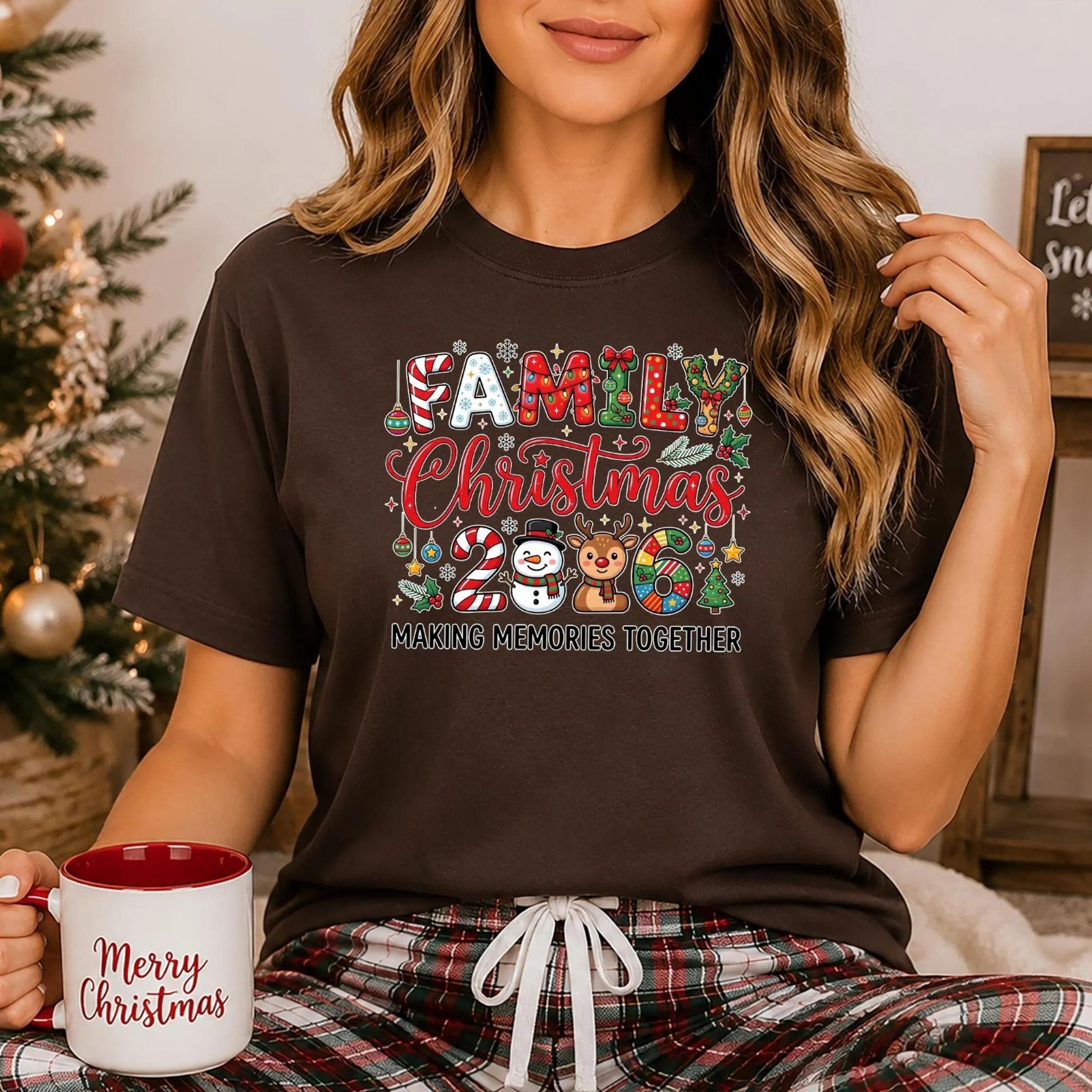 family christmas 2026 shirt, making memories together tee, matching family christmas shirts, cute xmas holiday shirt, fa