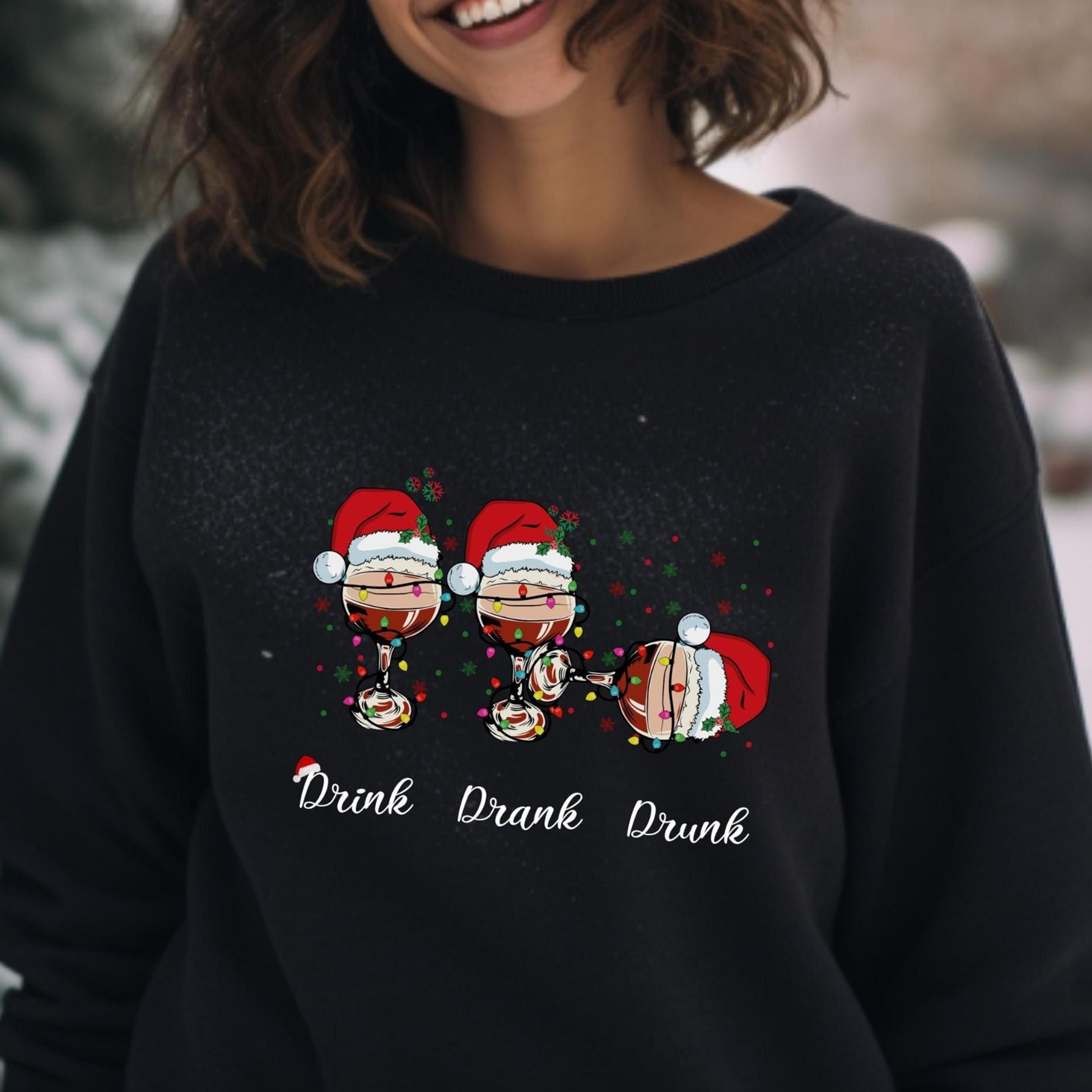 funny christmas sweater, christmas, christmas sweater, wine glasses shirt, wine lover sweater
