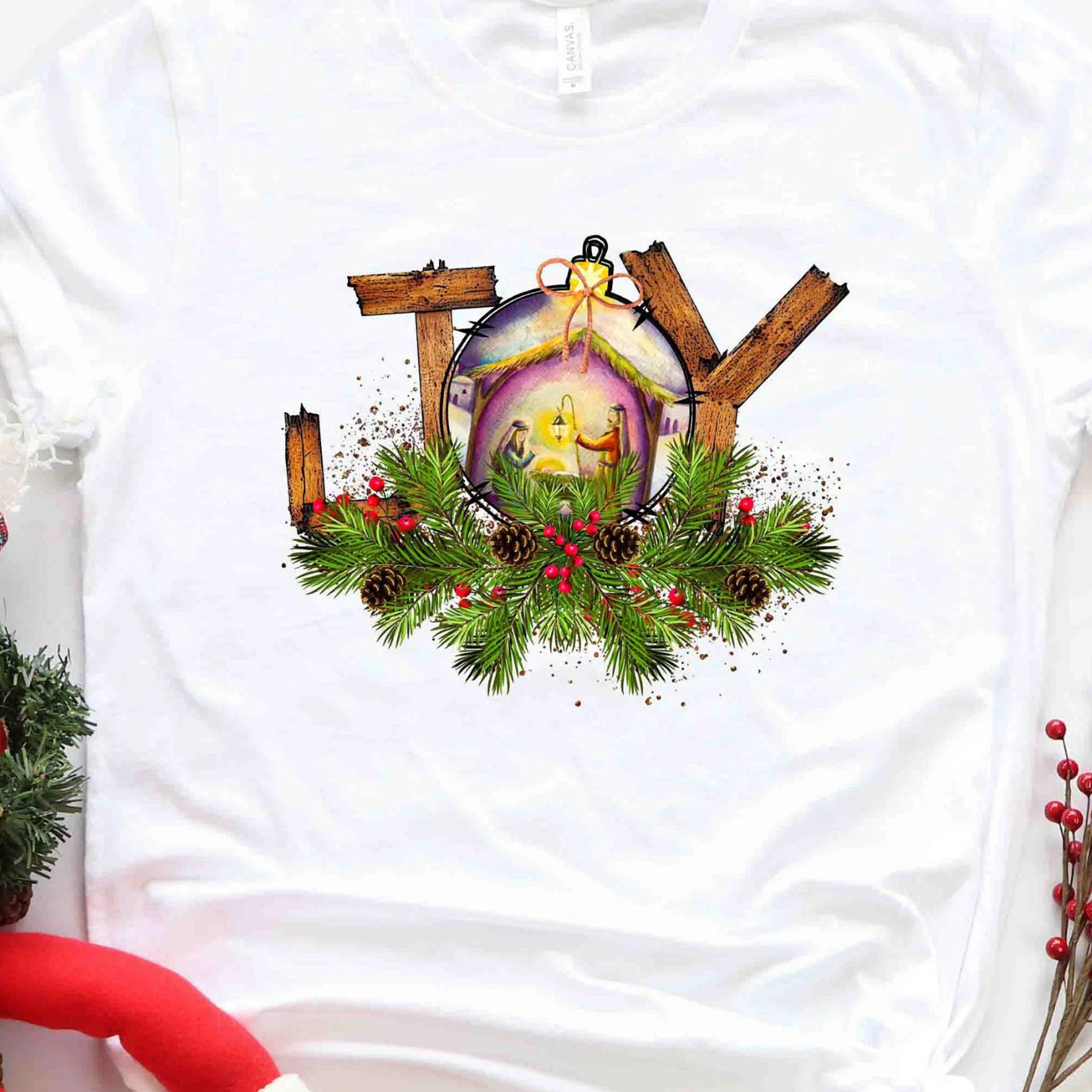 joy shirt, jesus is the king, jesus is the reason for the season cute christmas shirt, christmas shirts, jesus love