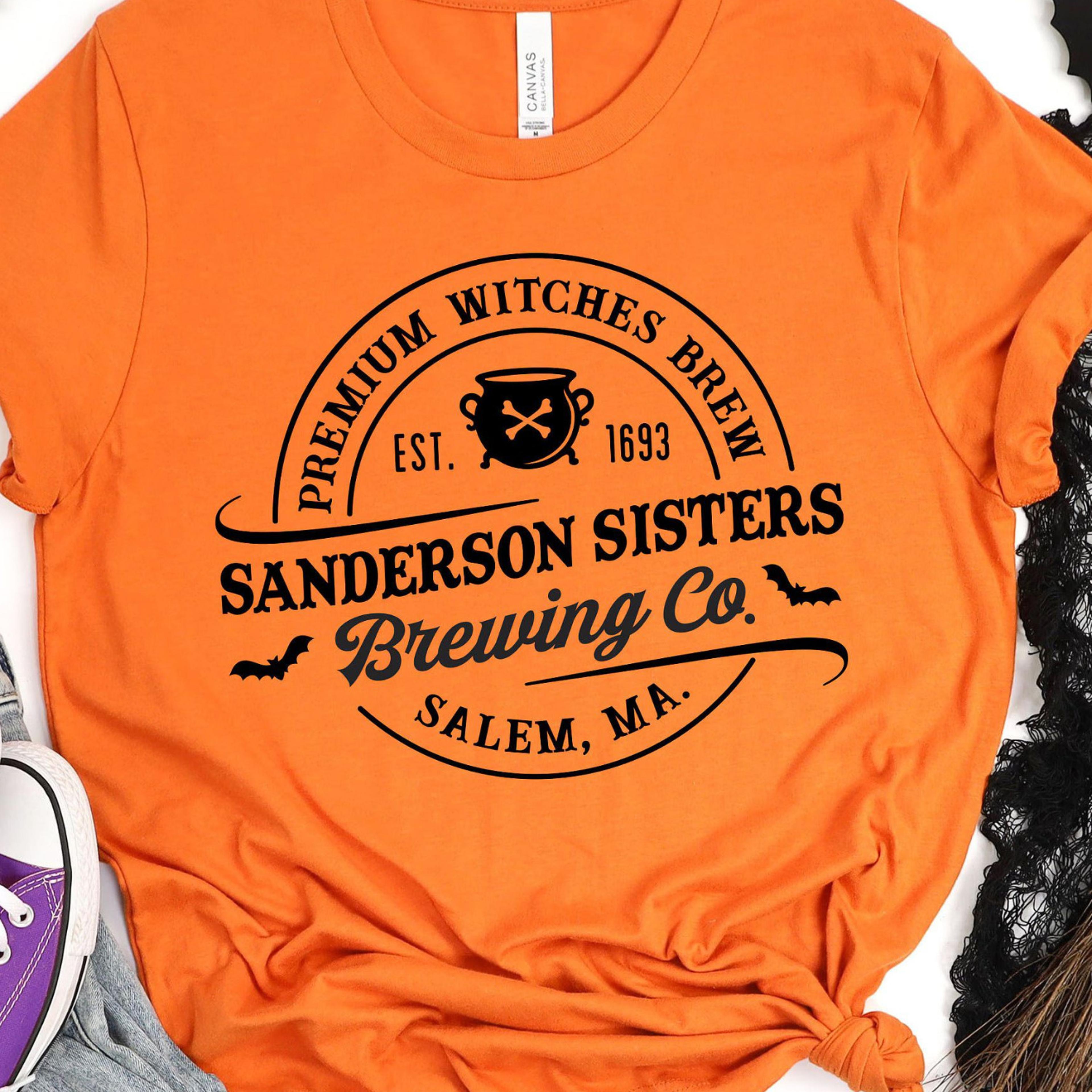 sanderson sister brewing co t-shirt witchy halloween sisters sweatshirt