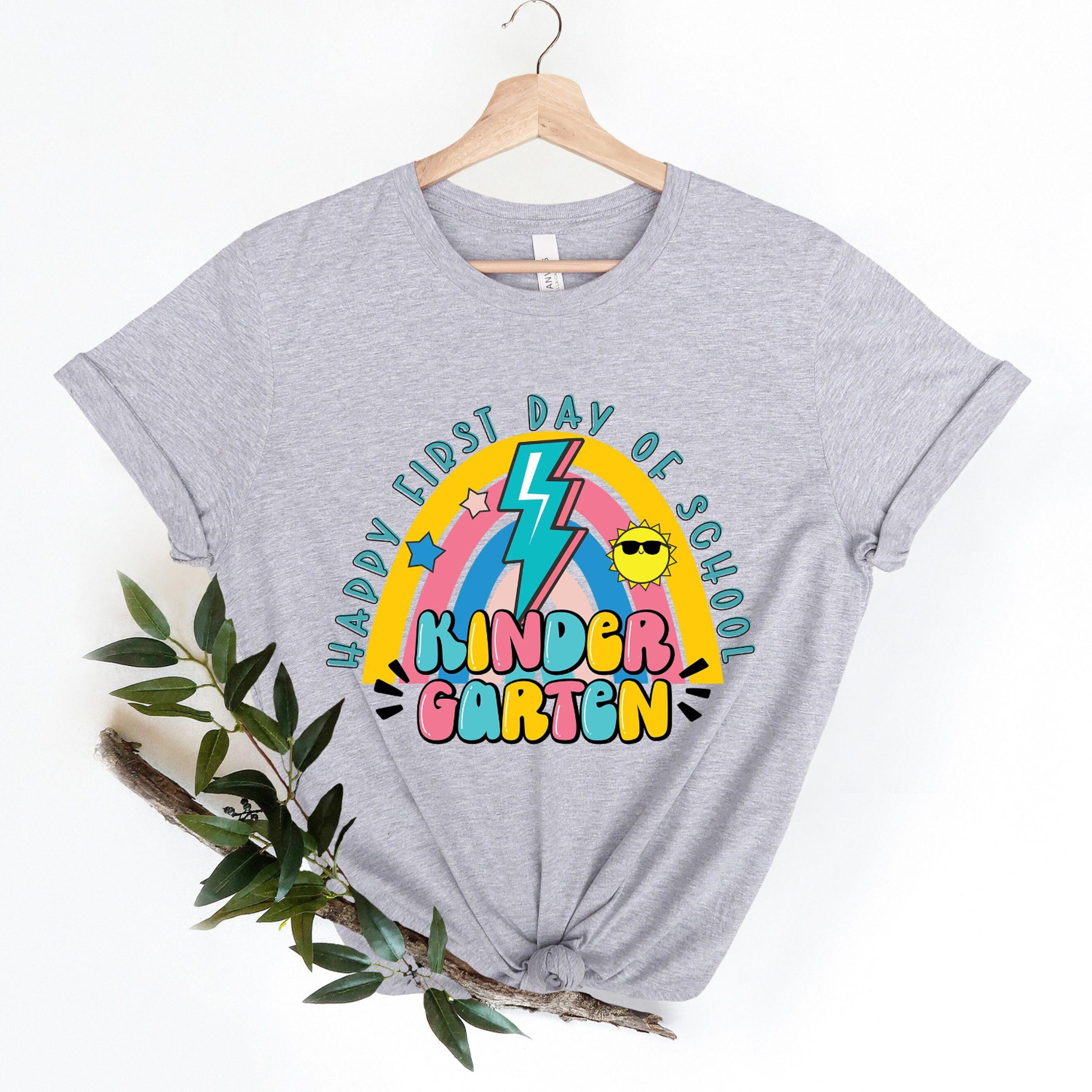 hello kindergarten t-shirt kindergarten teacher back to school sweatshirt