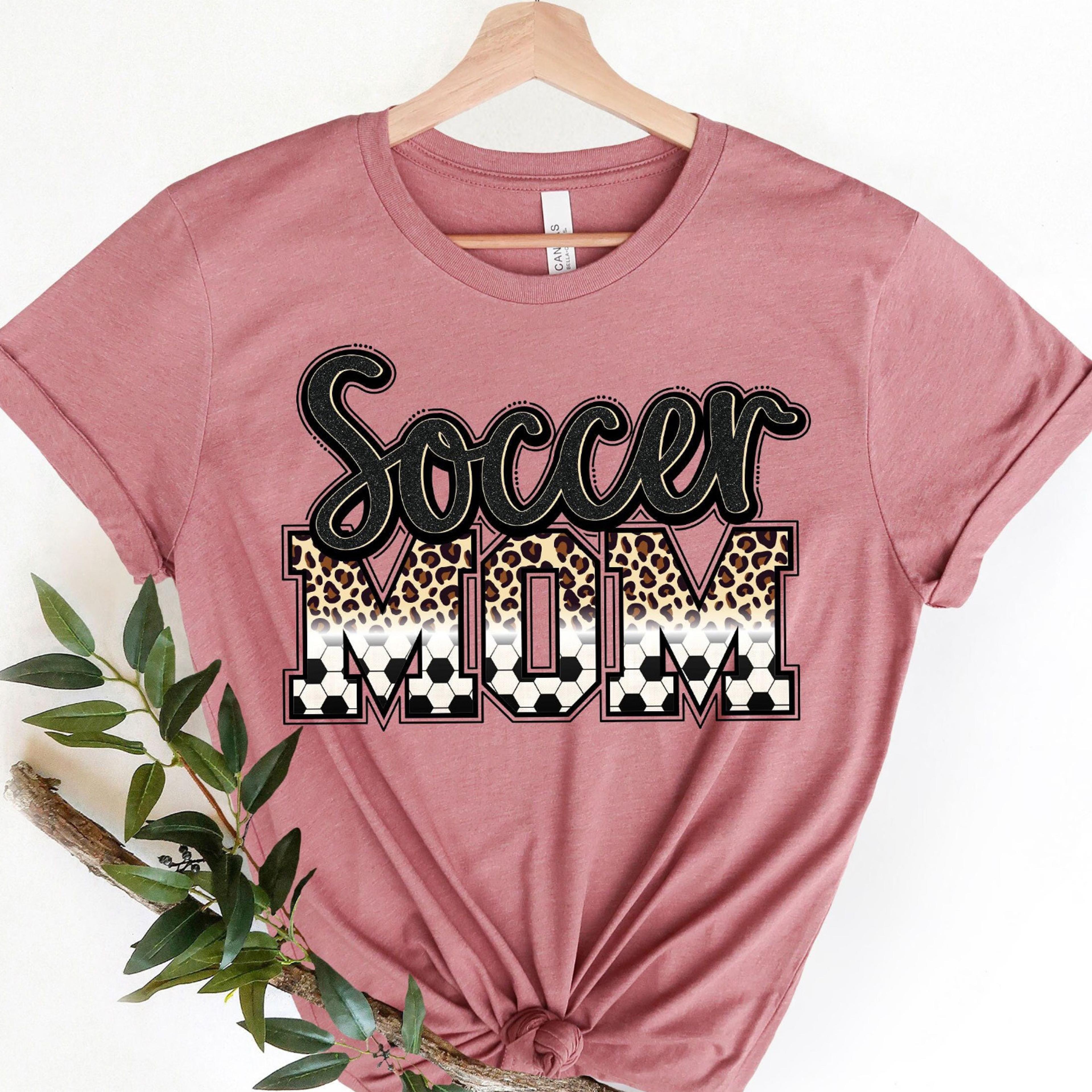 soccer mom t-shirt cute womens game day sports mom birthday sweatshirt