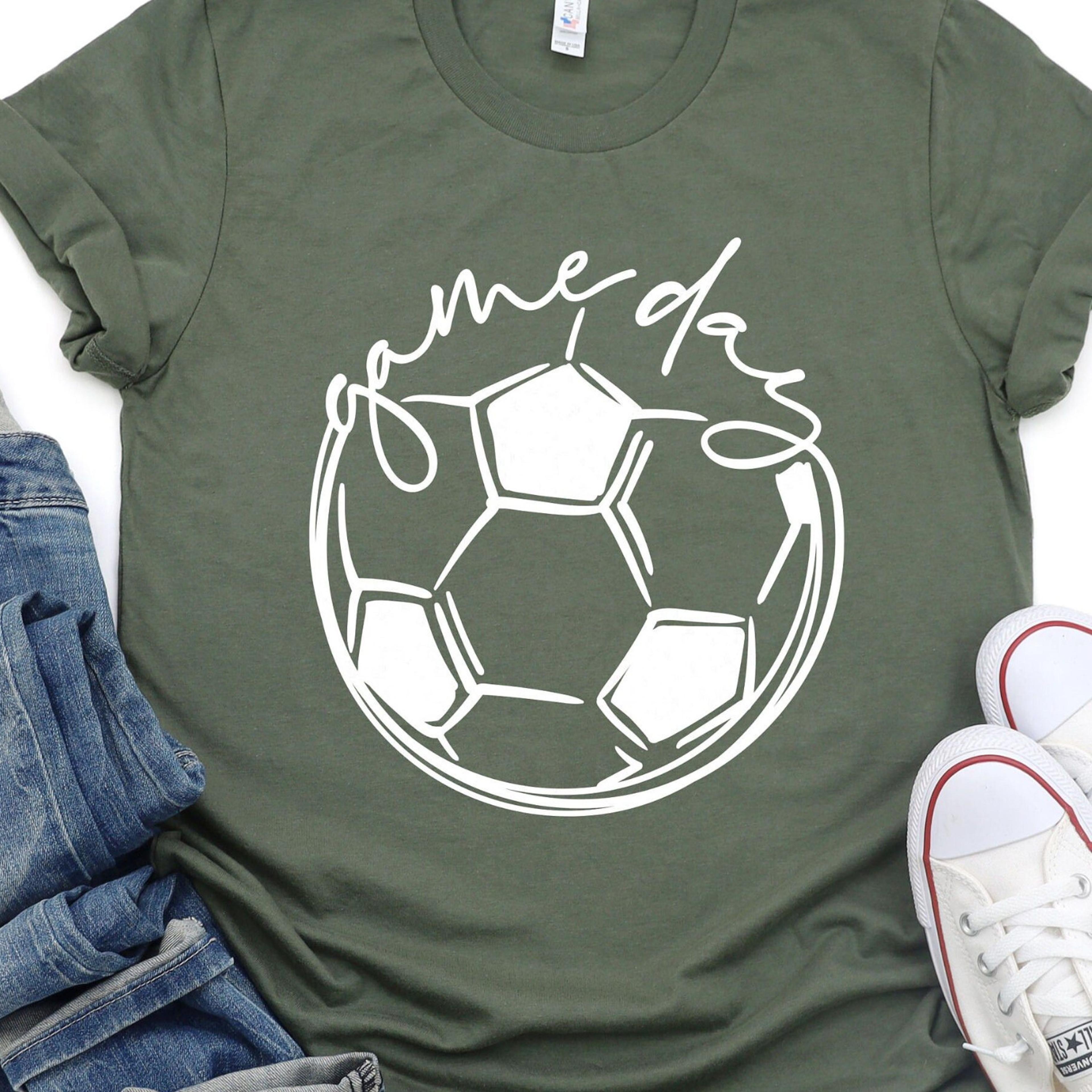 game day vibes t-shirt soccer mom sports parent cute womens sweatshirt