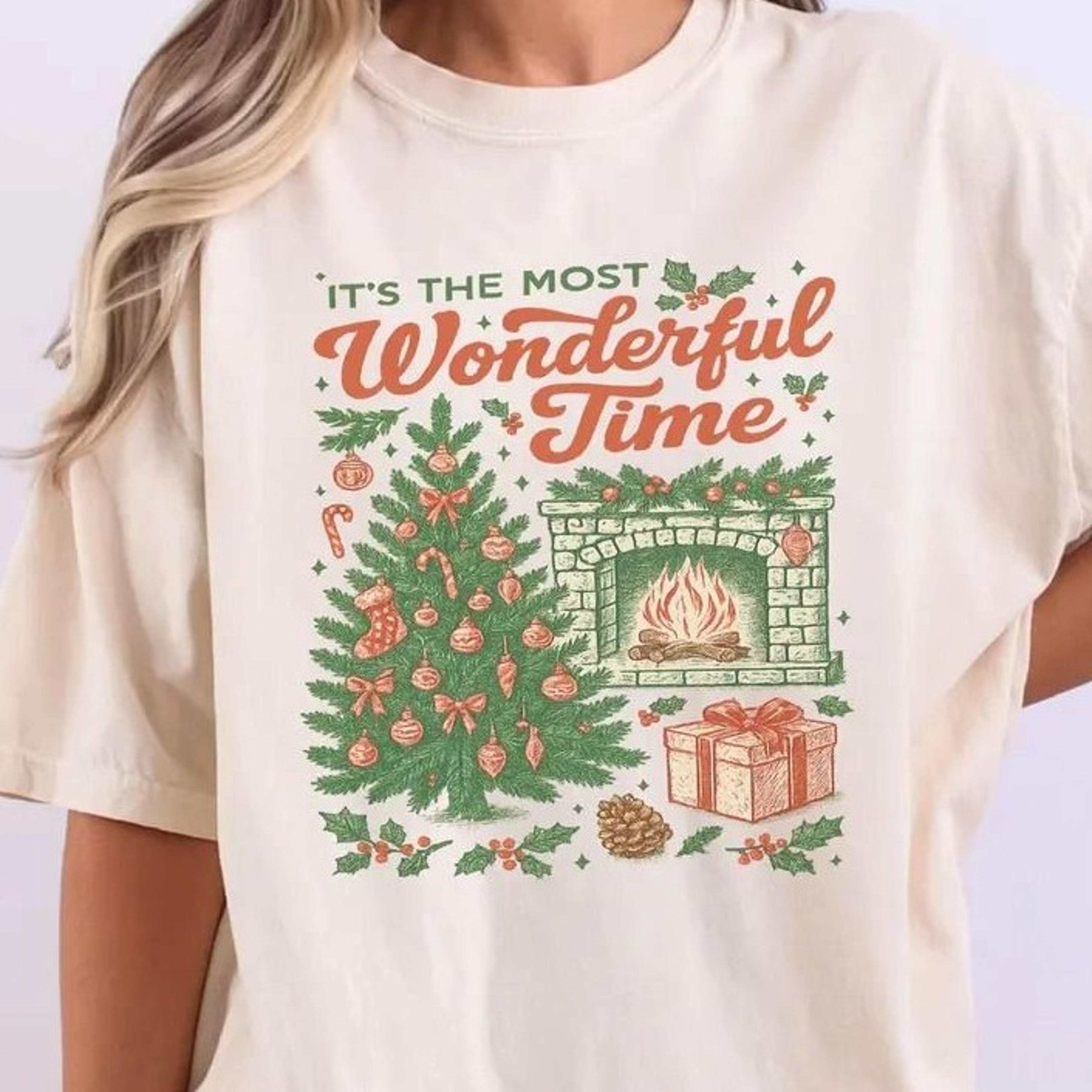it's the most wonderful time christmas shirt, holiday sweatshirt