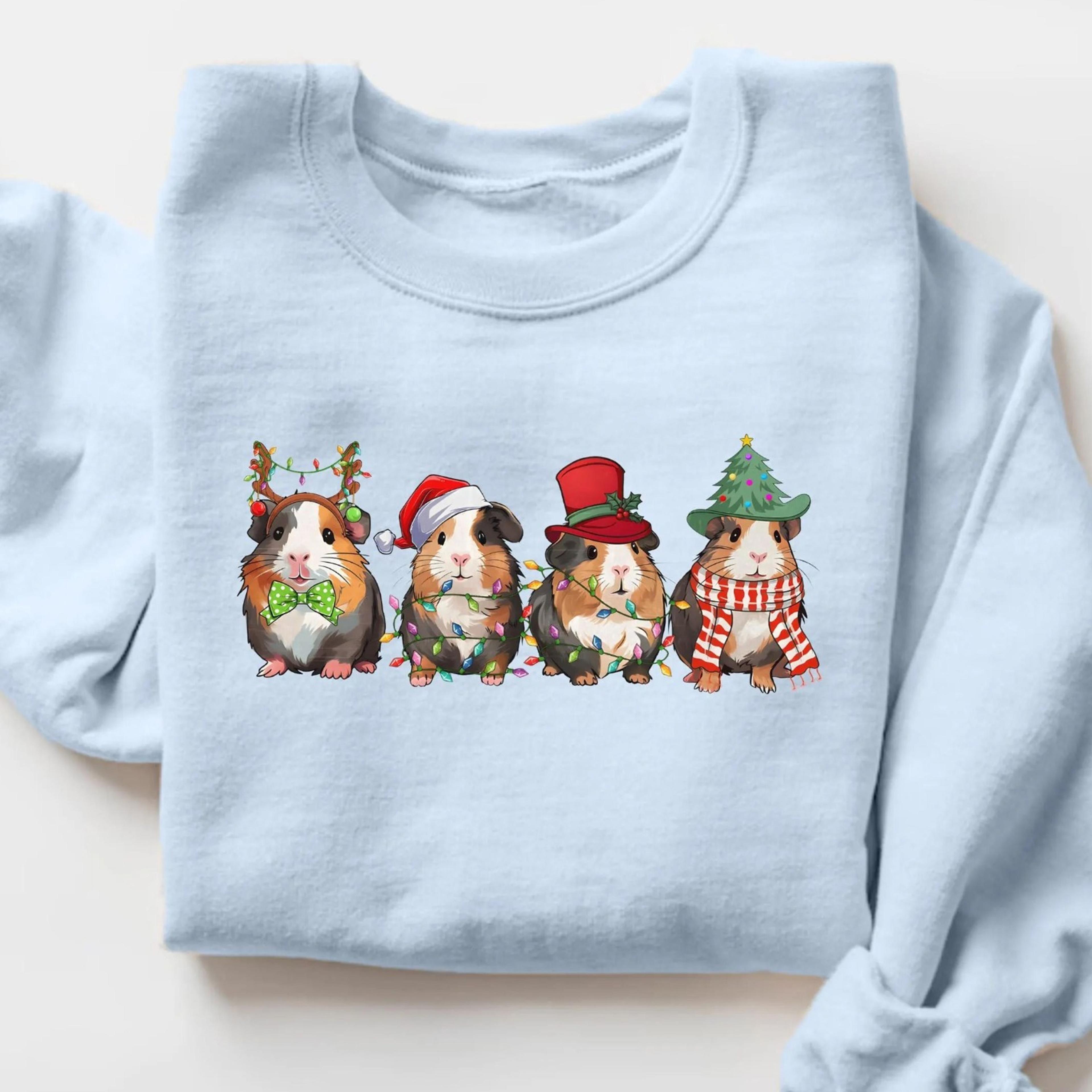 merry pigmas sweatshirt, christmas guinea pig sweater, christmas farm animal shirt, christmas sweatshirt