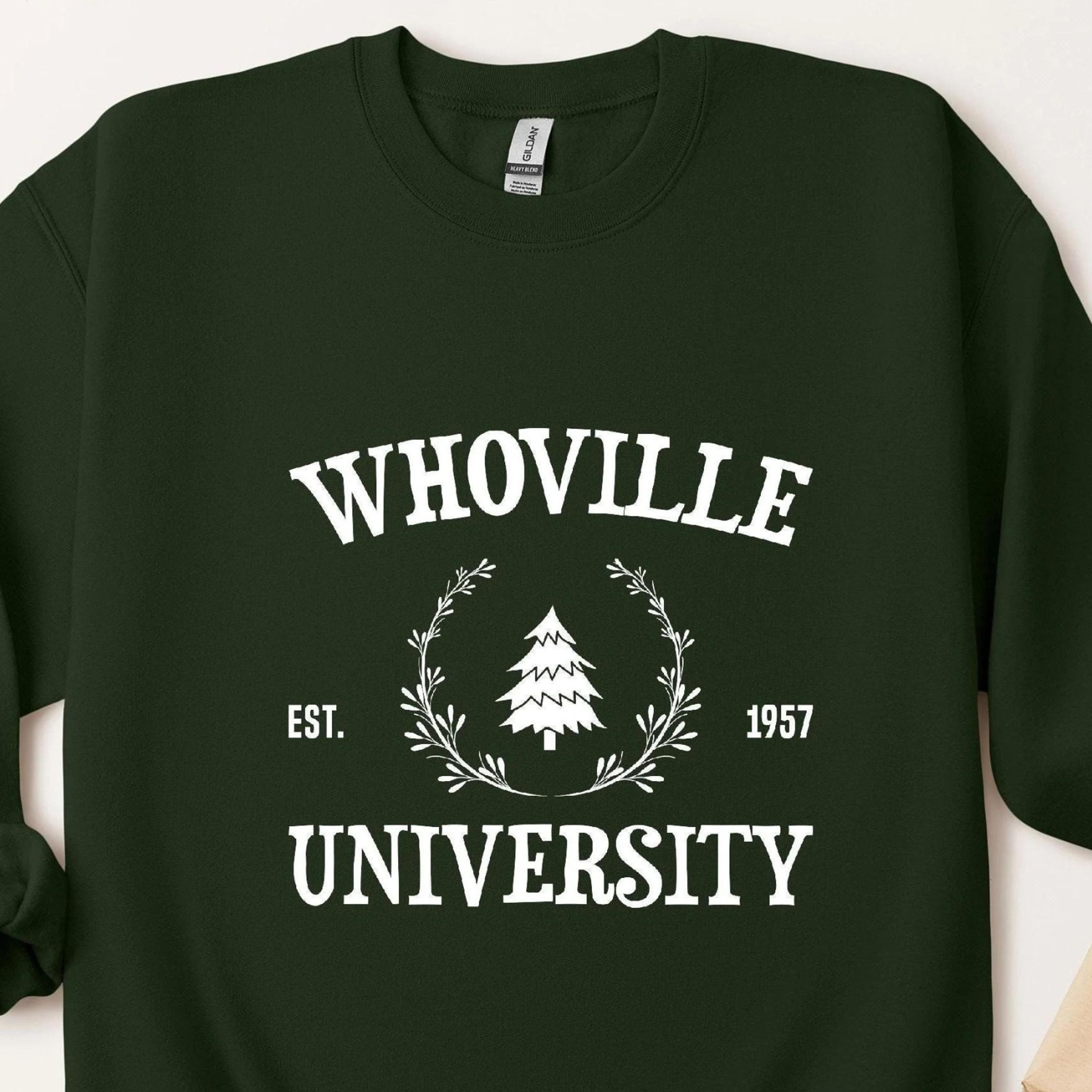 whoville university christmas sweatshirt dr seuss holiday