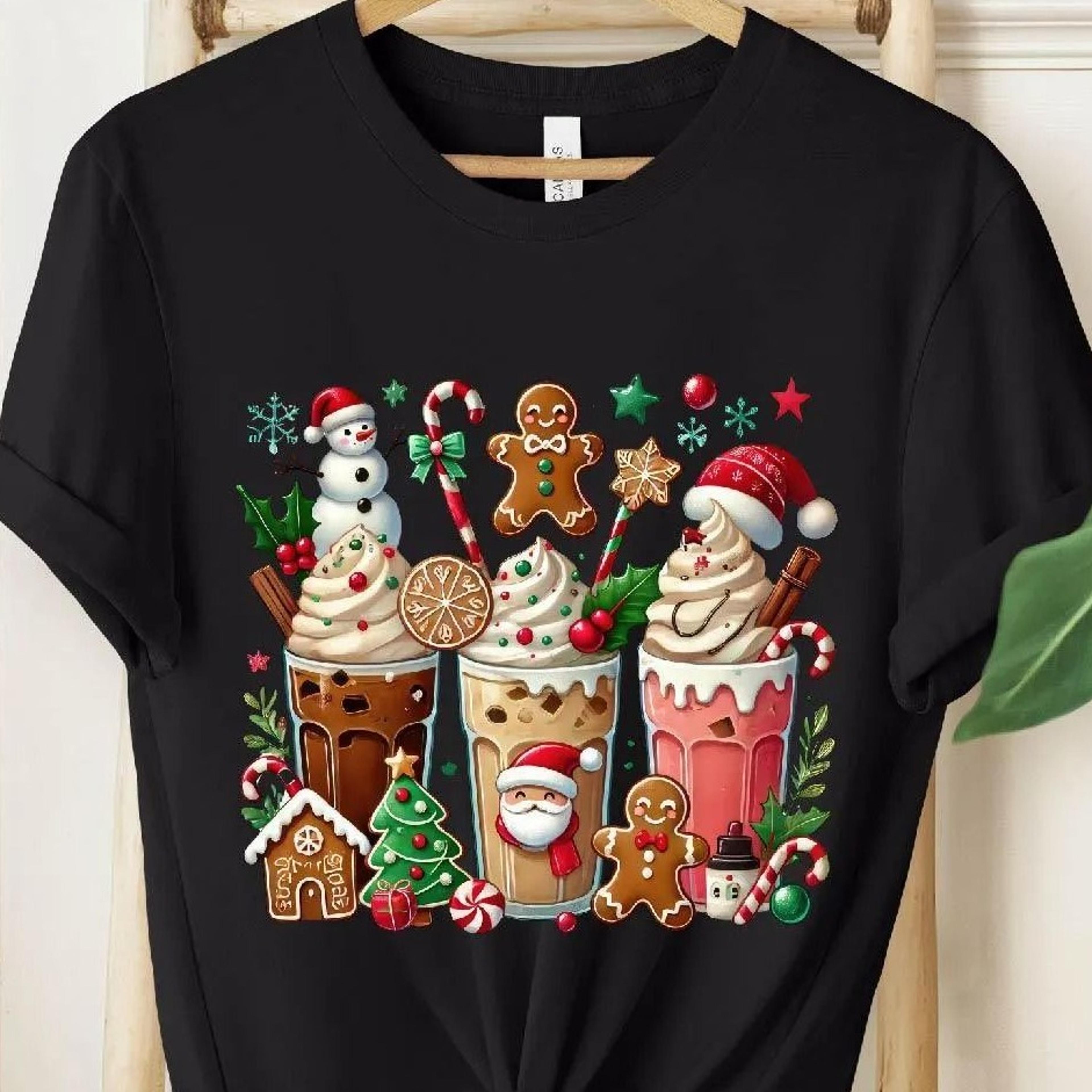 gingerbread christmas coffee shirt festive holiday sweatshirt