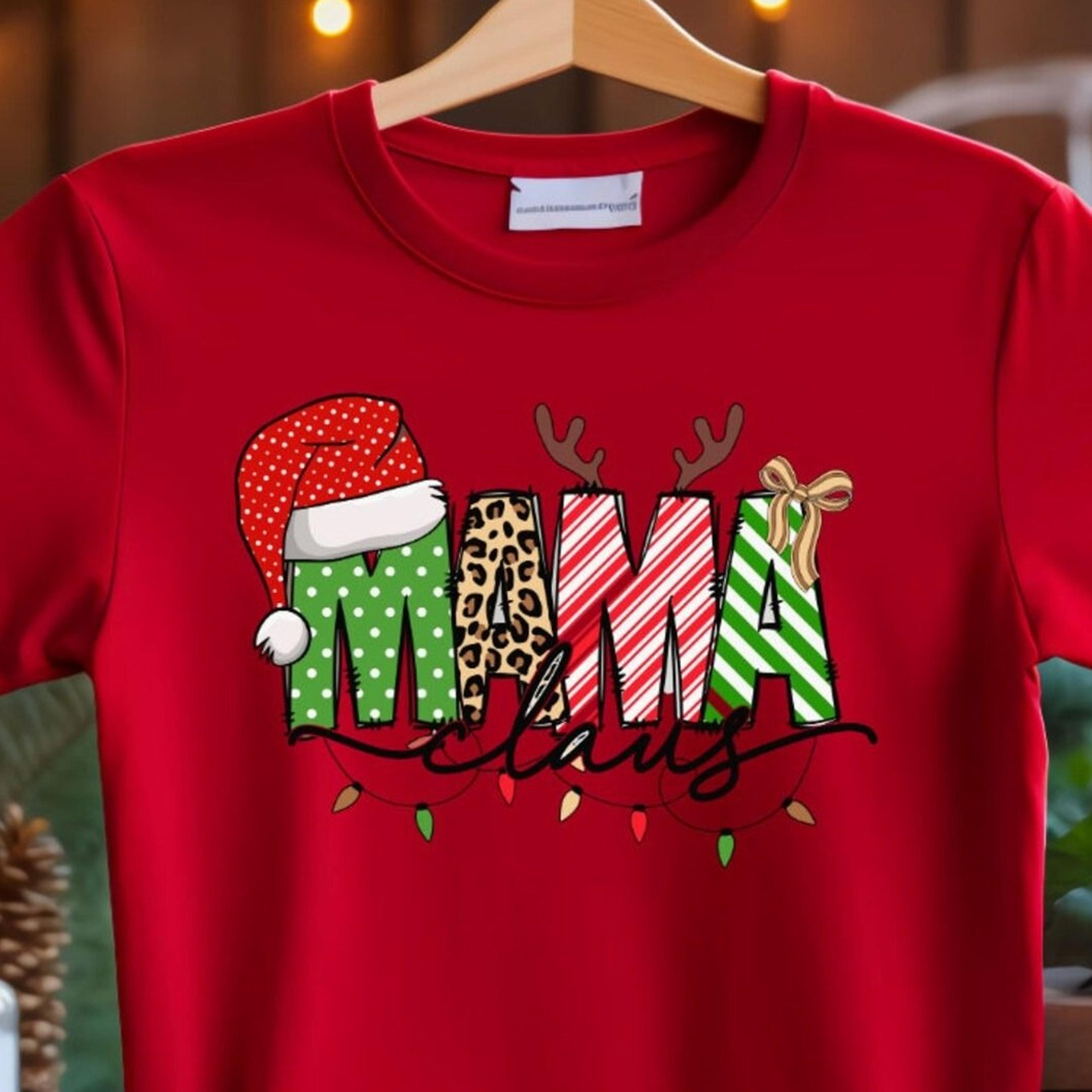 baby christmas sweatshirt funny mama xmas shirt
