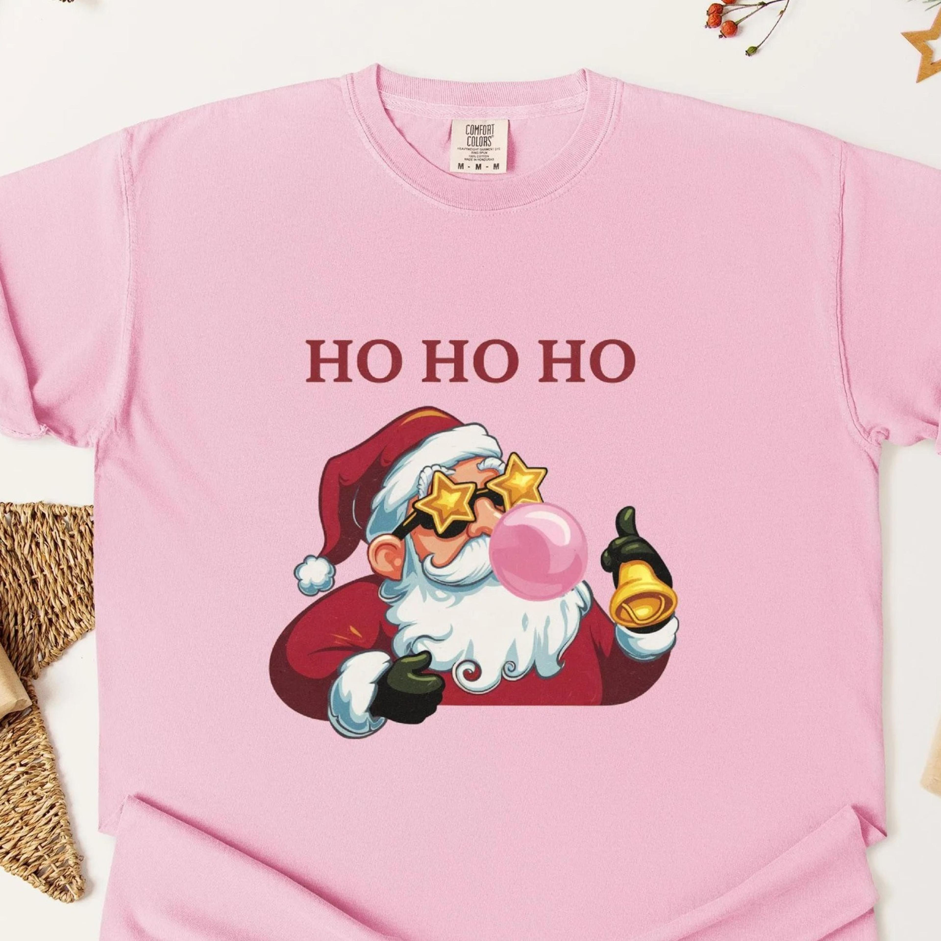 santa t-shirt festive christmas tee
