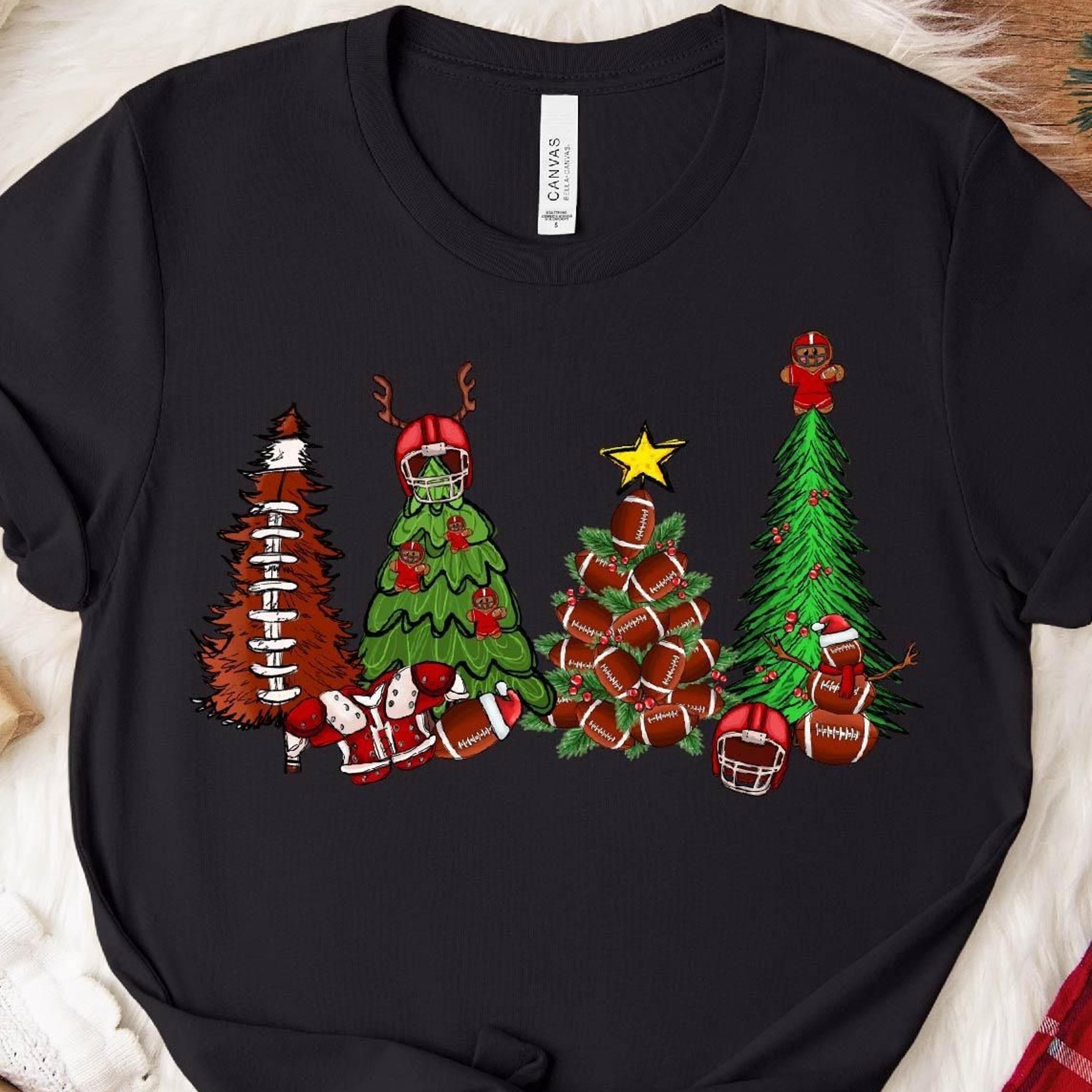 christmas football mom sweatshirt festive holiday sweater