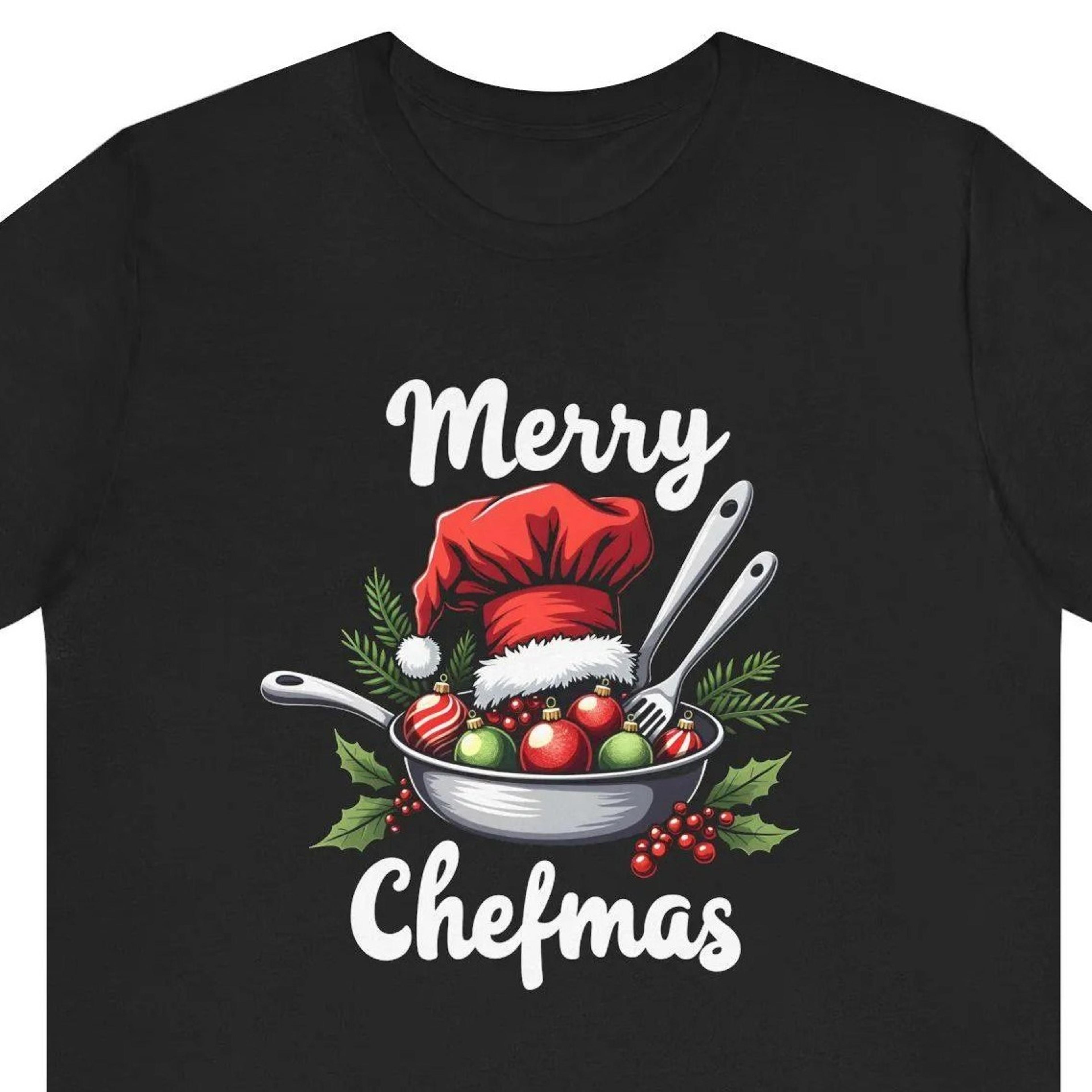 merry chefmas shirt, christmas shirt for chefs, chef christmas shirt, holiday gift