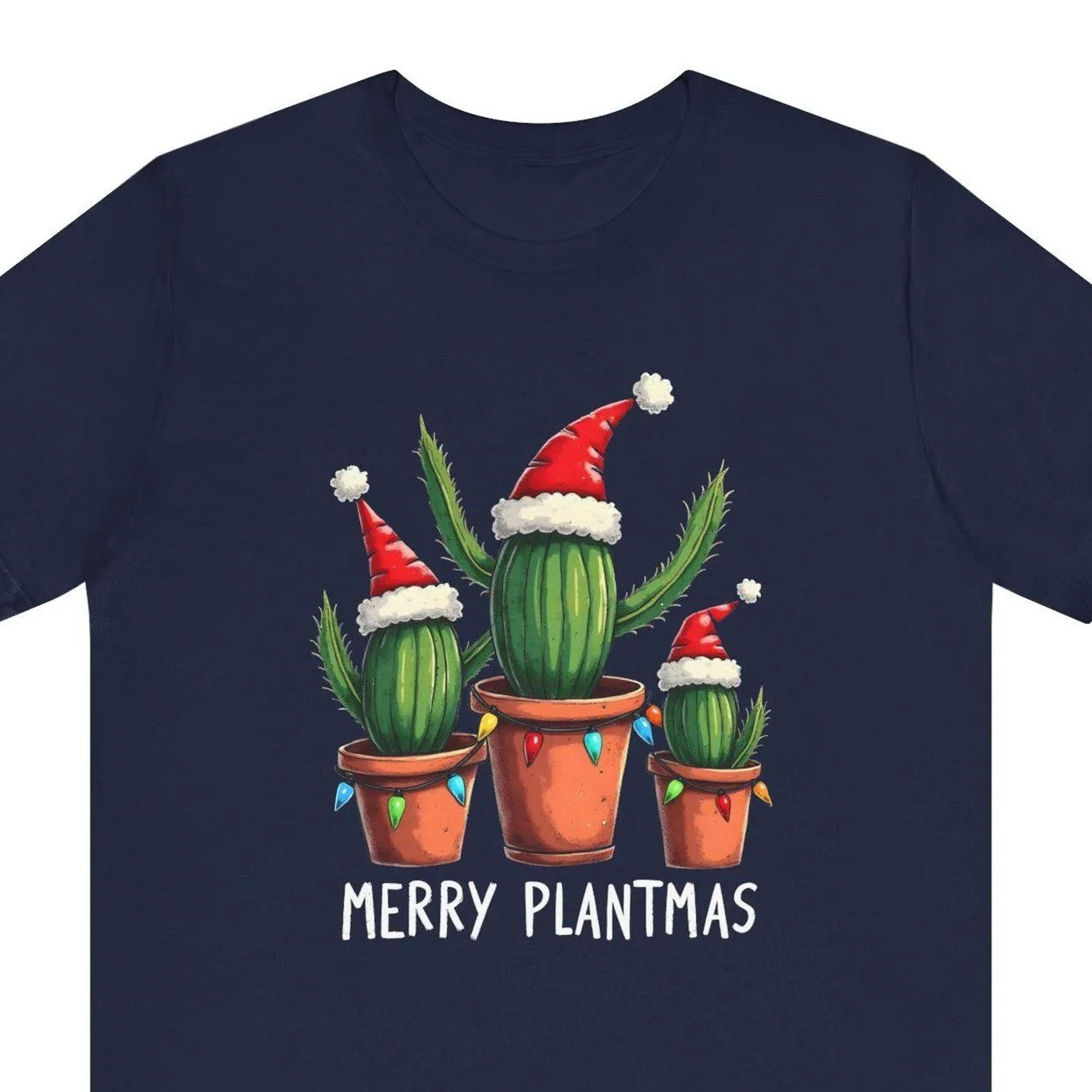 merry plantmas shirt, christmas plant lover shirt, funny holiday plant shirt, gift for plant mom