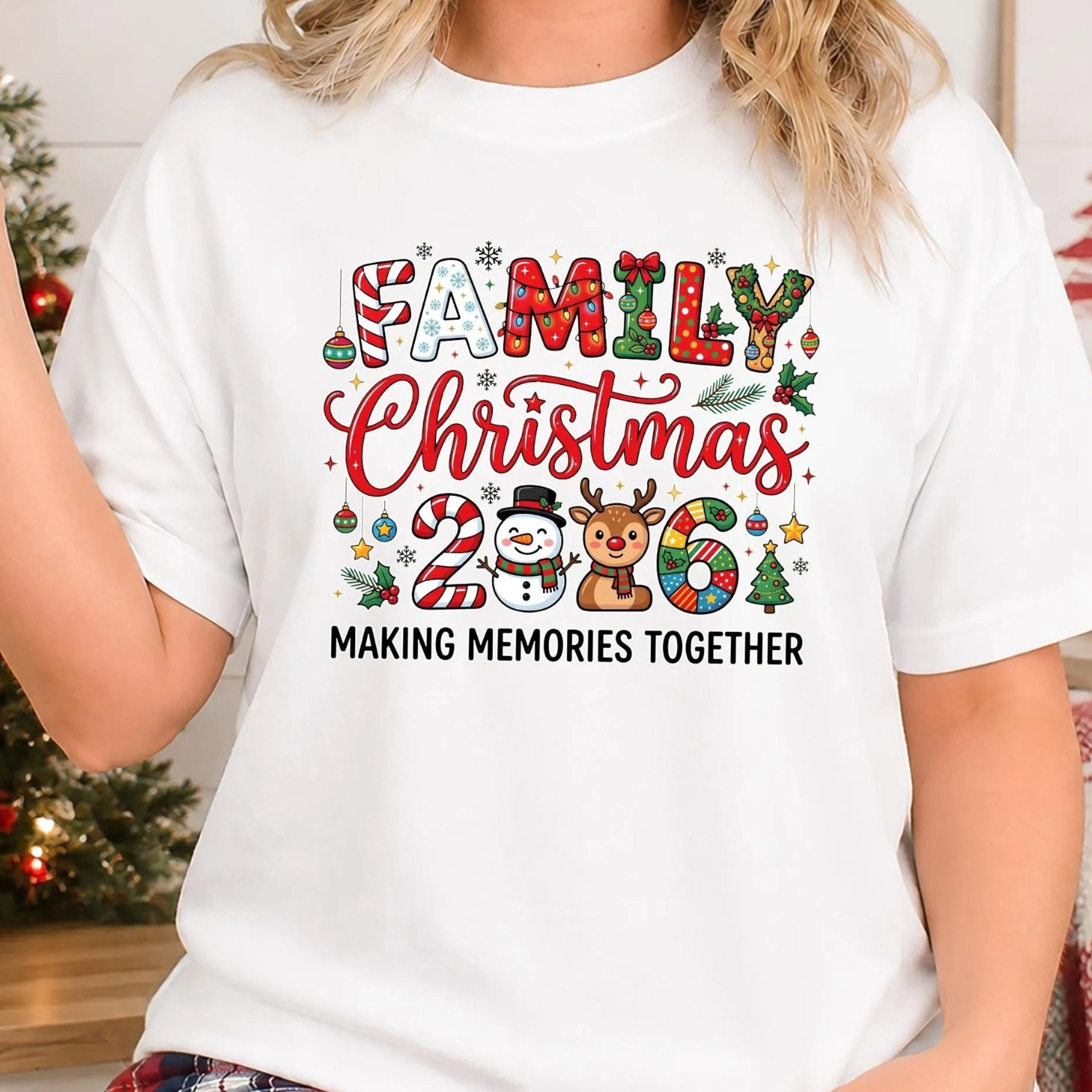 family christmas 2026 shirt, making memories together tee, matching family christmas shirts