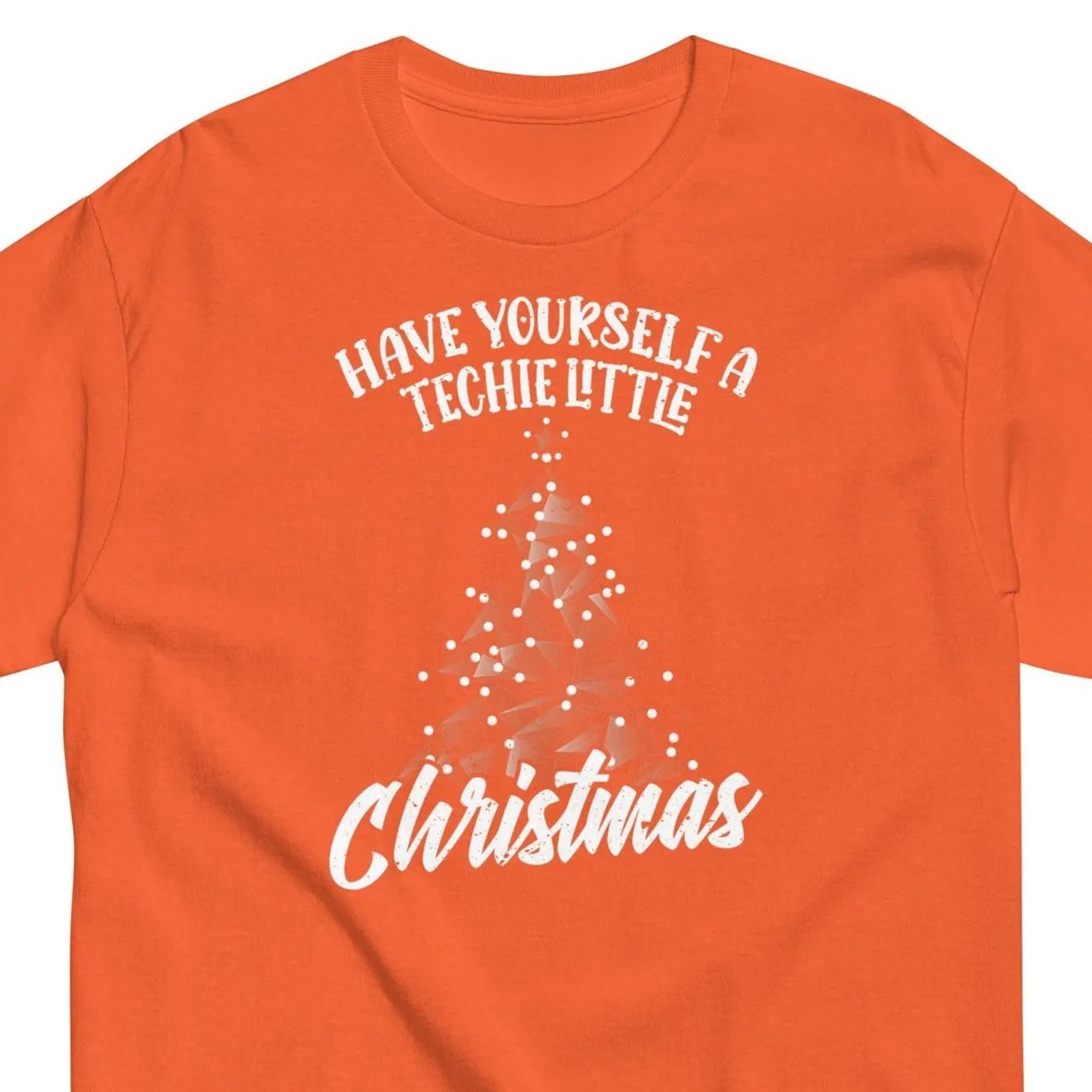 have yourself a techie little christmas shirt, funny programmer christmas tee