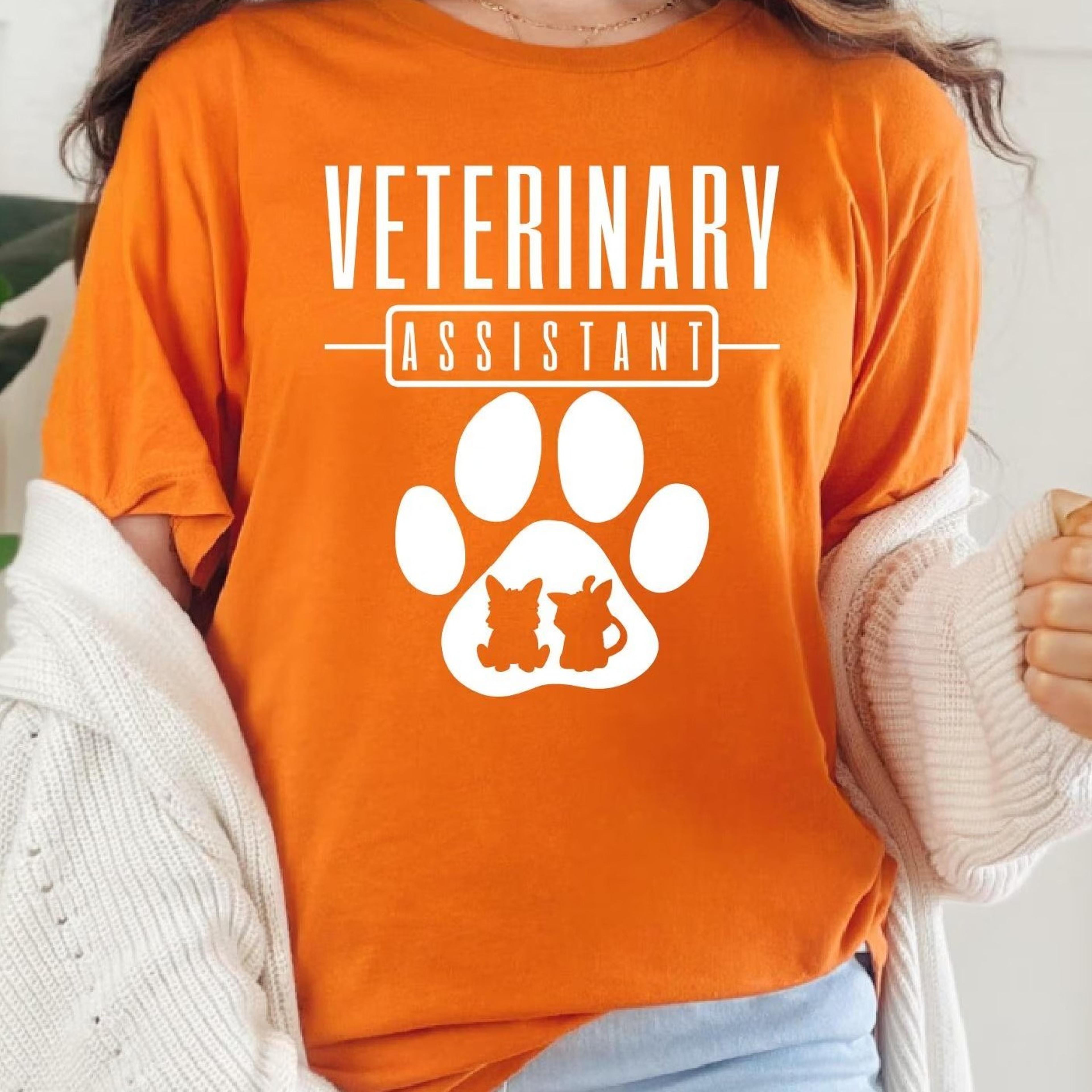 veterinary assistant, paw print cat dog, vet tech assistant, veterinary hospital staff appreciation