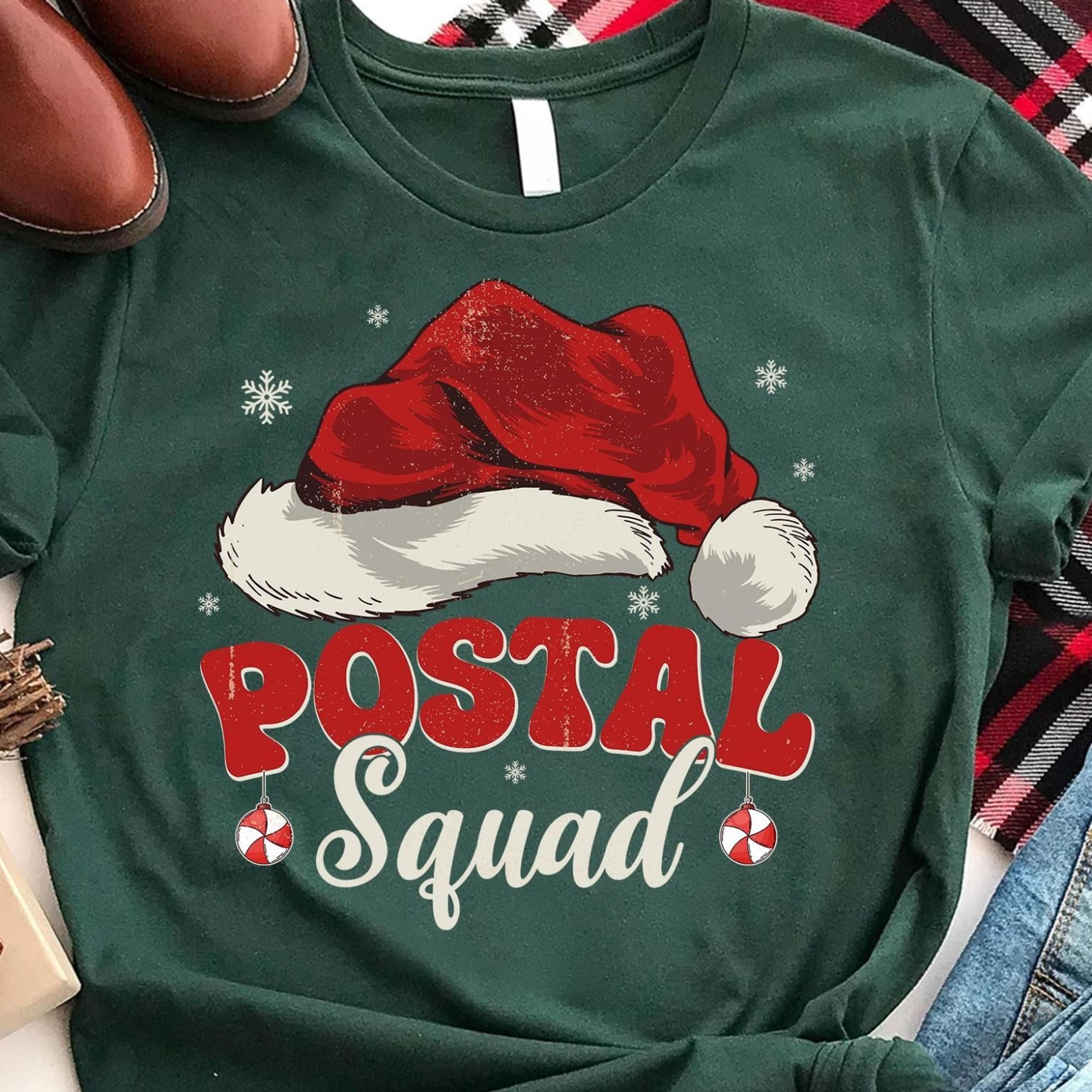 postal worker christmas shirt, postal squad shirts, postal christmas gifts, mail carrier shirts, christmas postal carrie