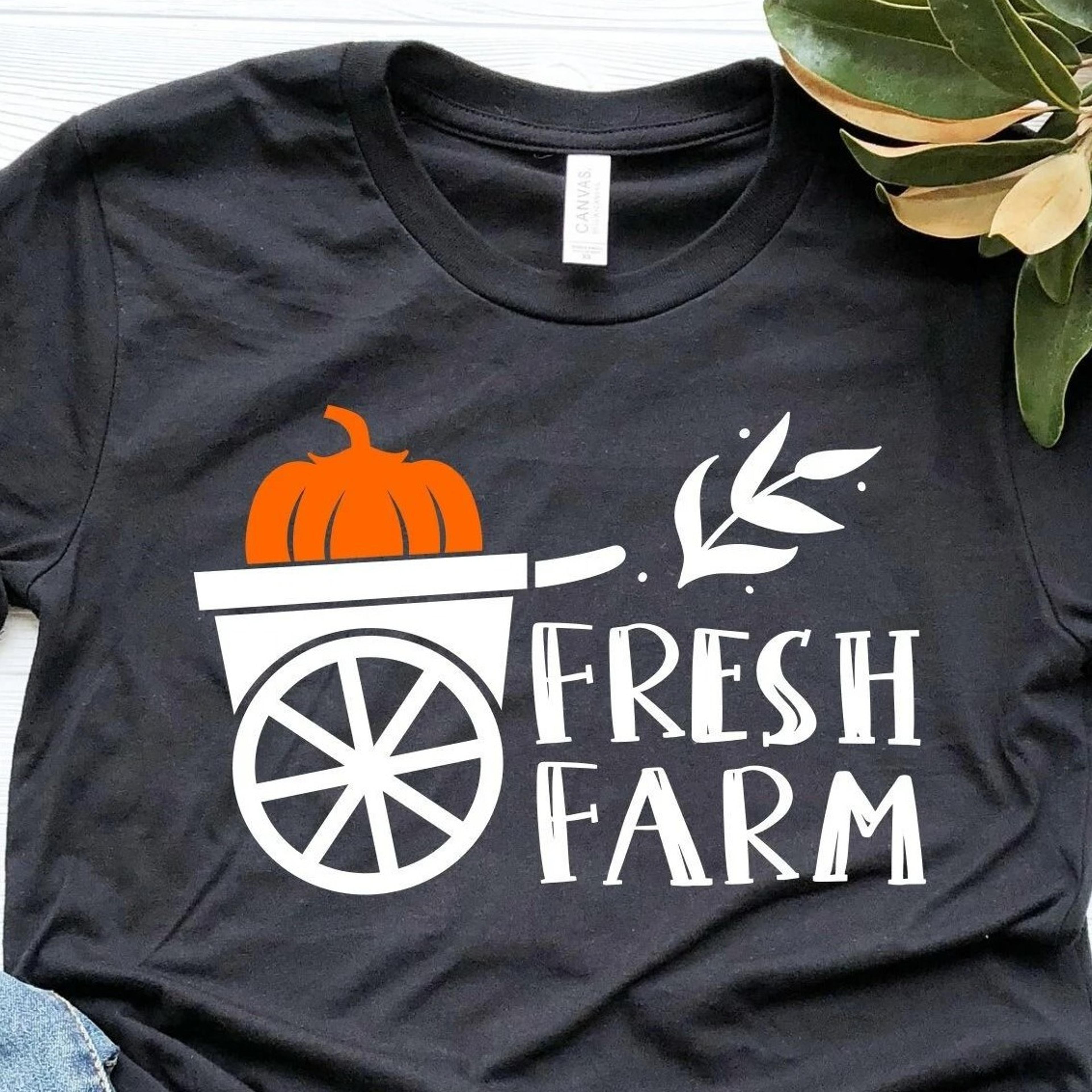 fresh farm shirt, farm fresh shirt, fresh farm pumpkin carriage, fresh farm pumpkin shirt, fresh farm pumpkin