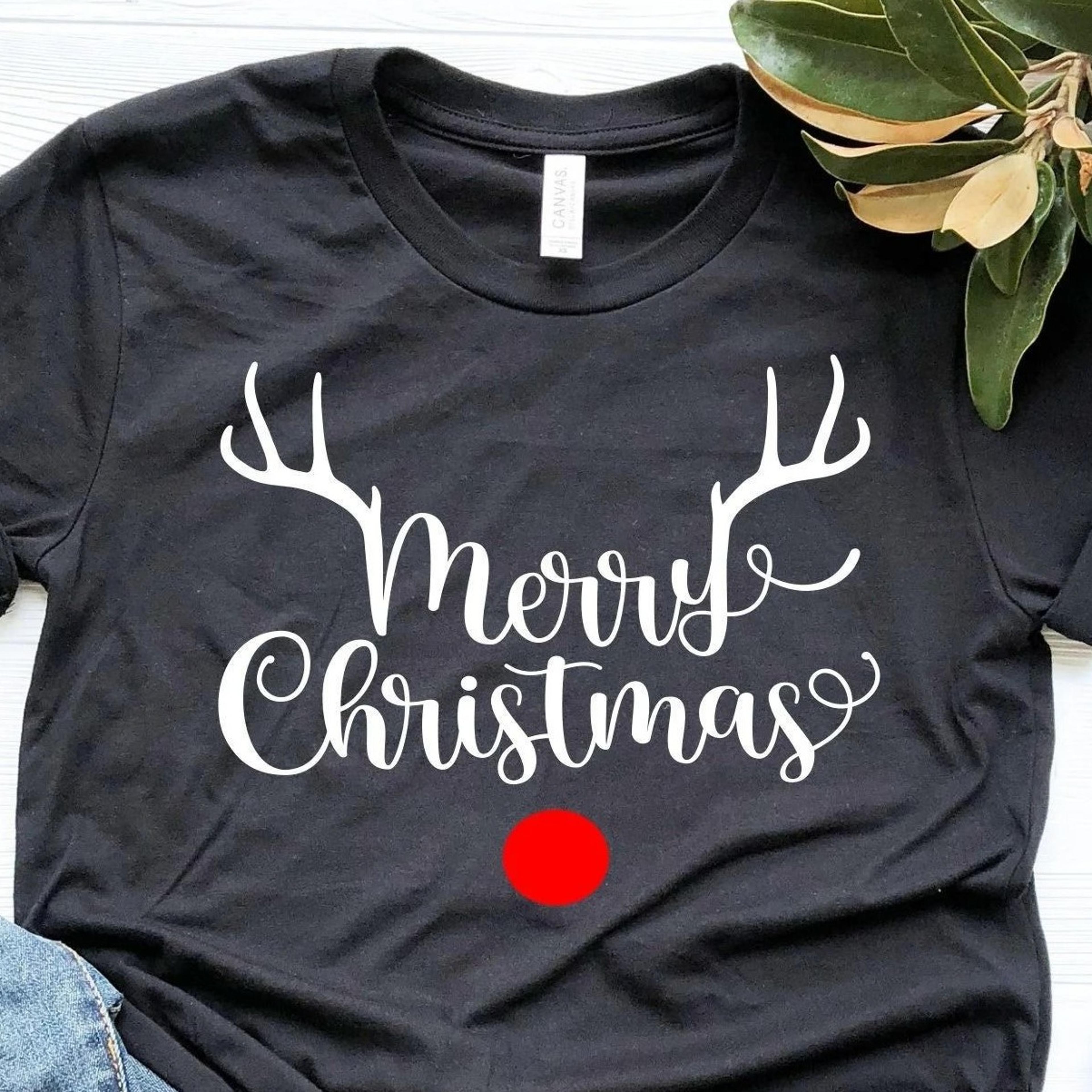 merry christmas antlers shirt, merry christmas deer shirt, merry christmas reindeer shirt, christmas antlers shirt