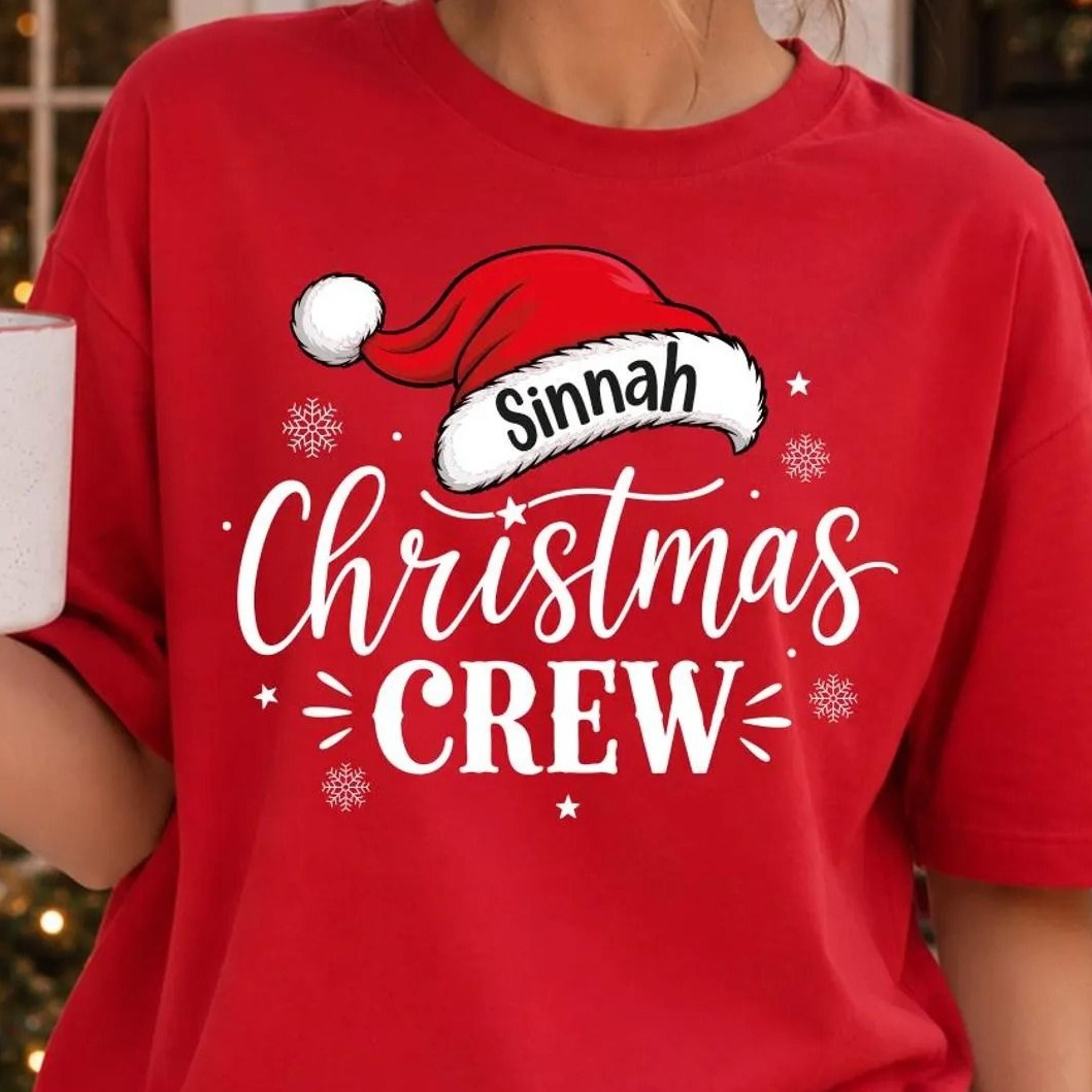 christmas crew 2026, family all together shirts, family christmas t-shirt, christmas gifts, kids top