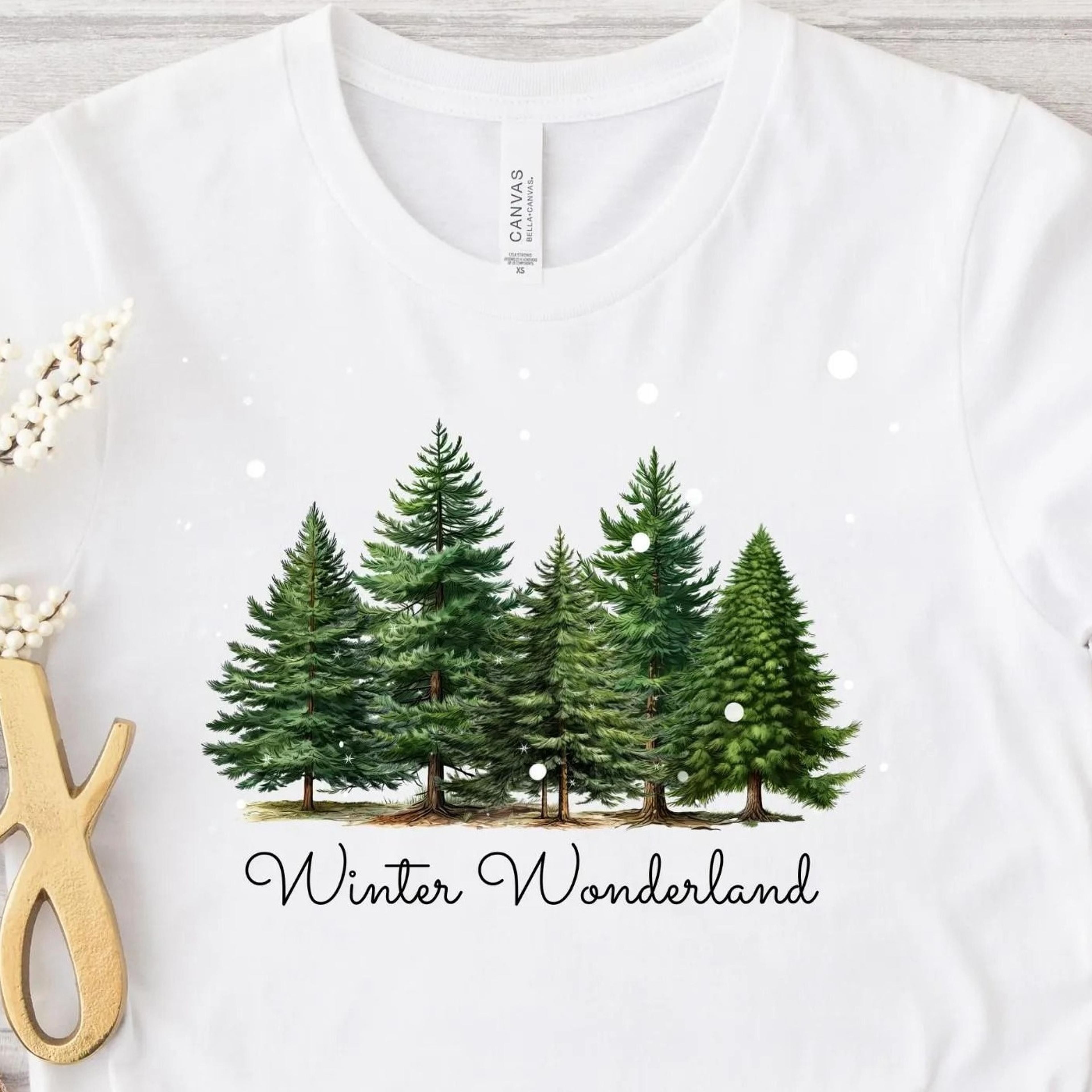 winter wonderland sweatshirt, christmas hoodie for women, winter gift, family winter t-shirt, winter crew shirt, winter