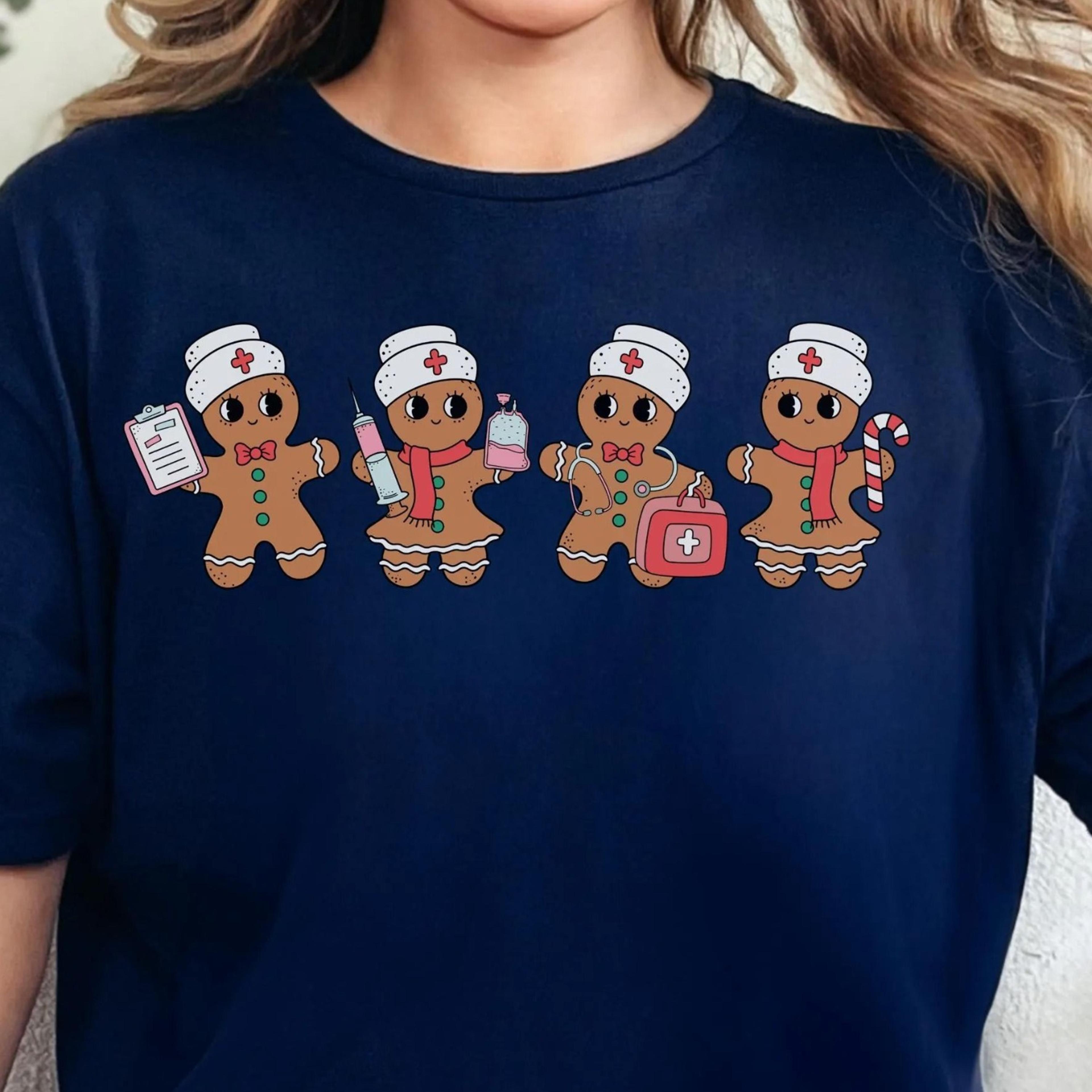 christmas nurse shirt, nurse christmas shirt, nurse christmas gift, nurse gift ideas, christmas gift for nurses