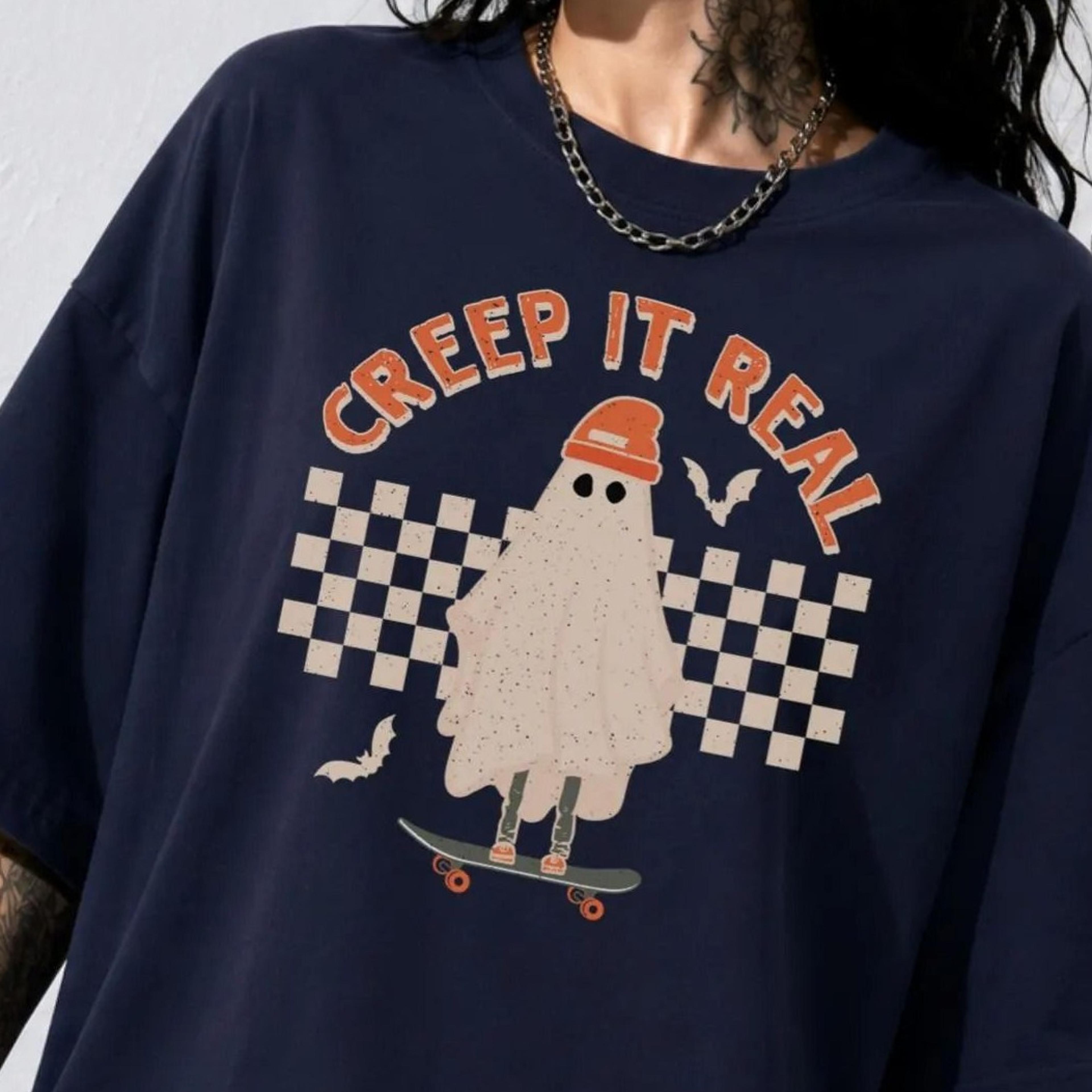retro halloween shirt, spooky season tee, witchy vibes shirt