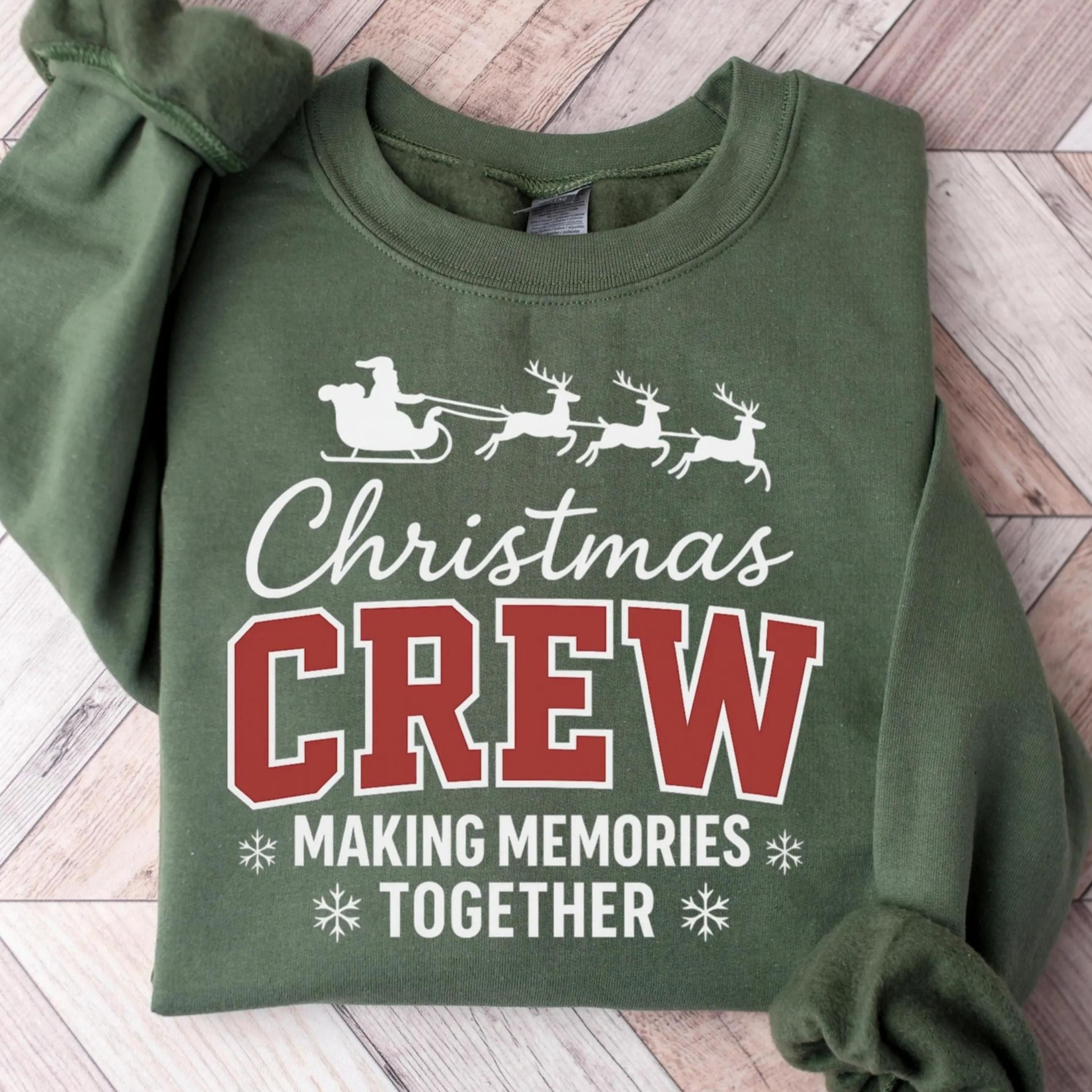christmas crew sweatshirt, retro christmas matching sweaters, family reunion shirts, matching christmas vacation tee,
