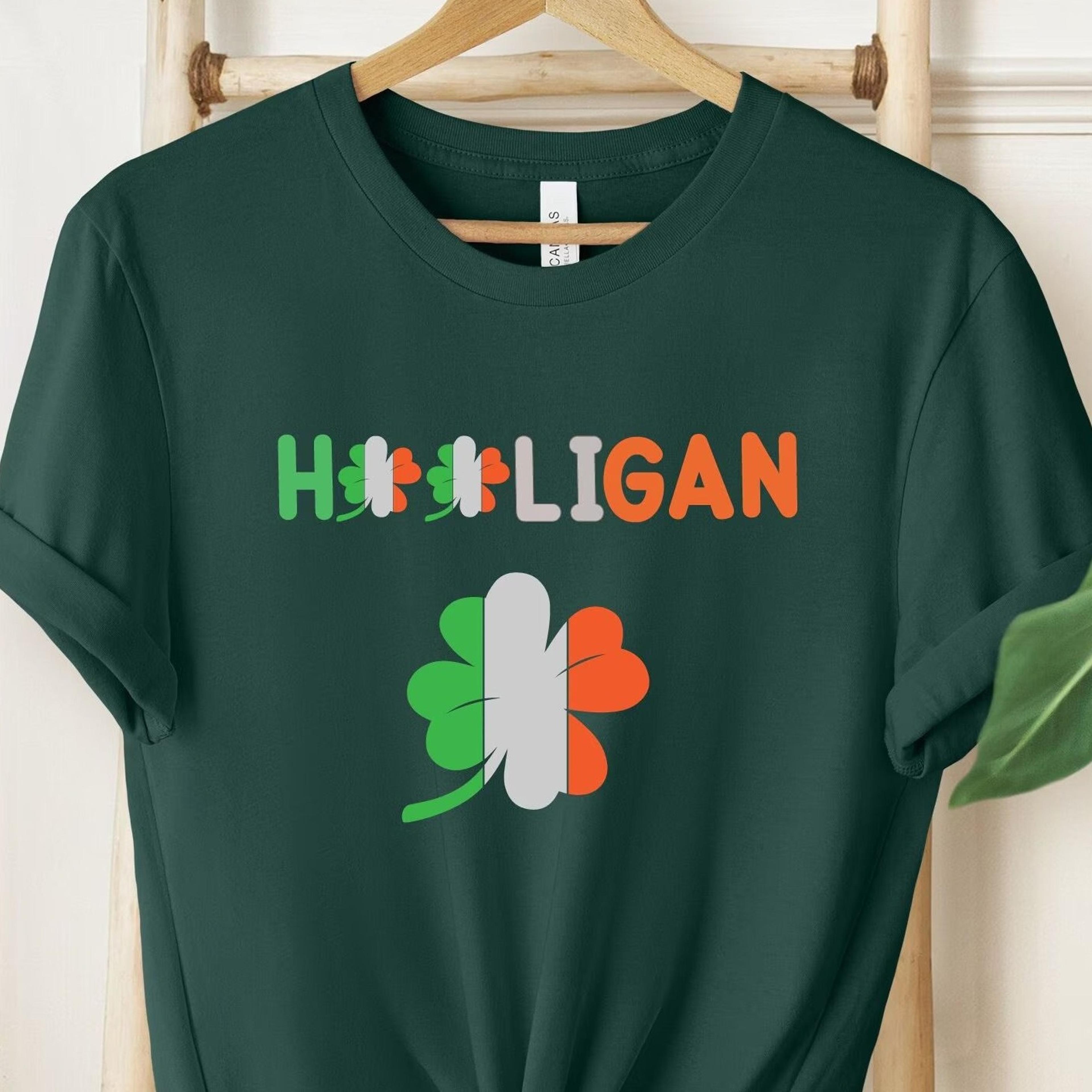 funny irish hooligan t-shirt dublin st patricks day shirt