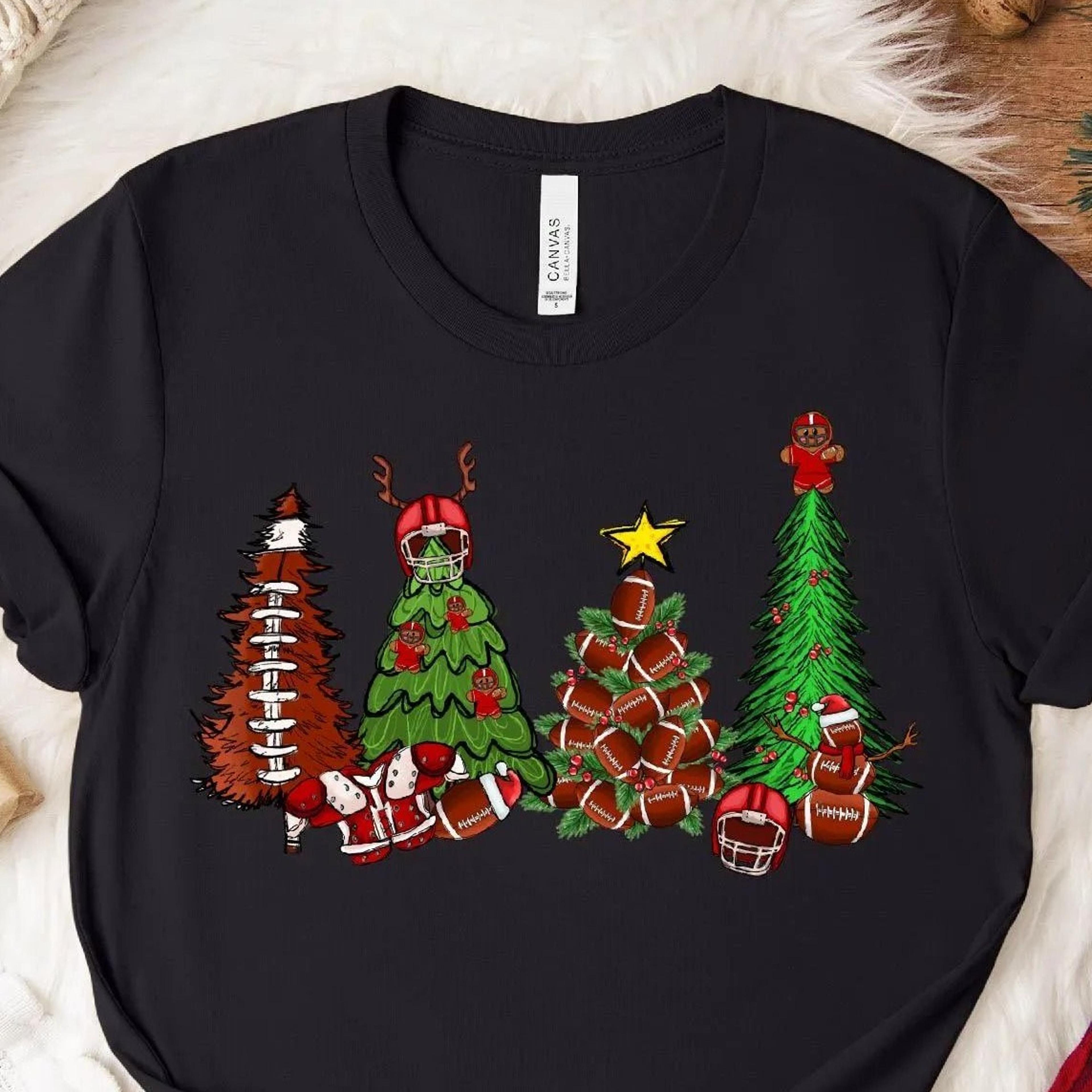 christmas football mom sweatshirt festive