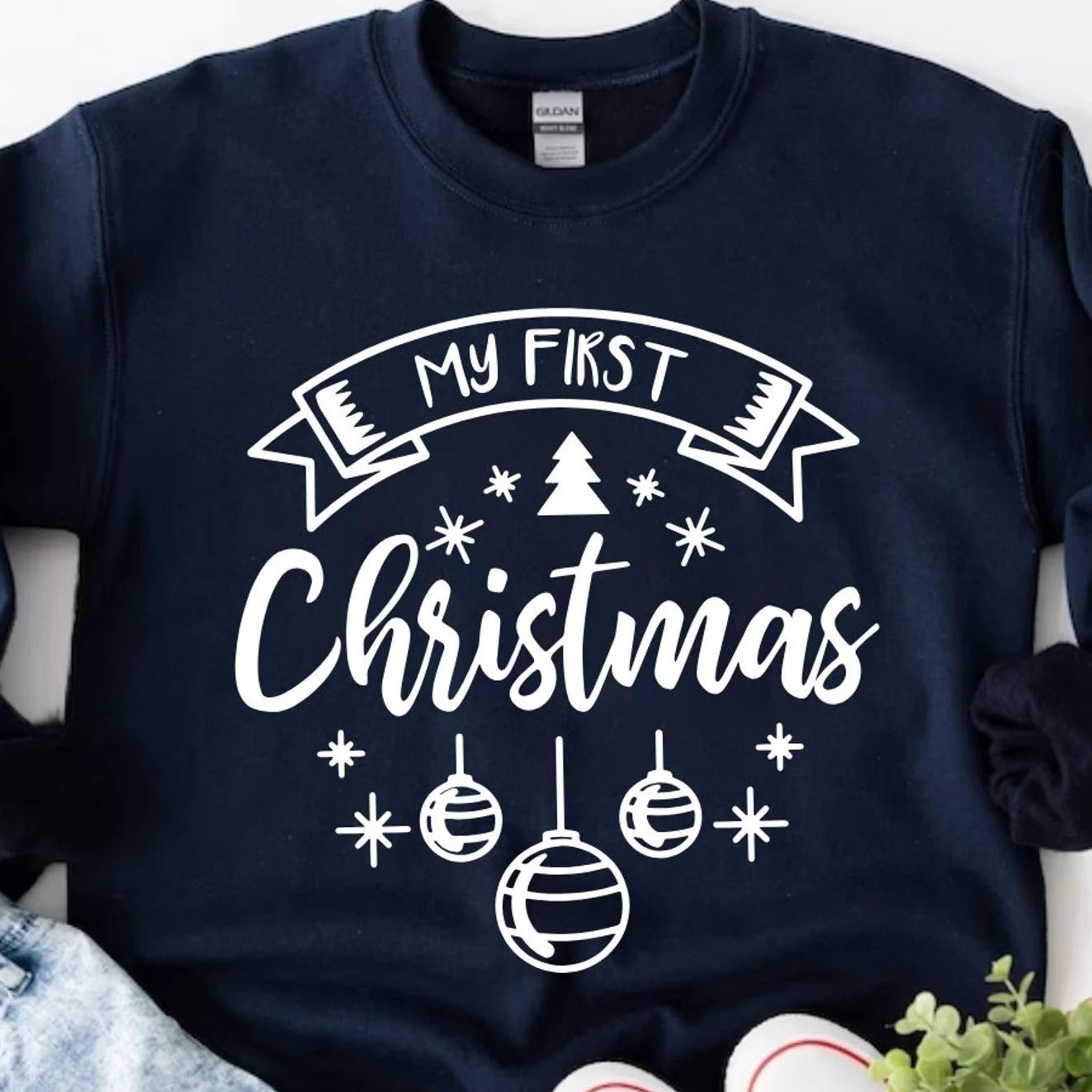my first christmas shirt lnfant tee xmas outfit festive