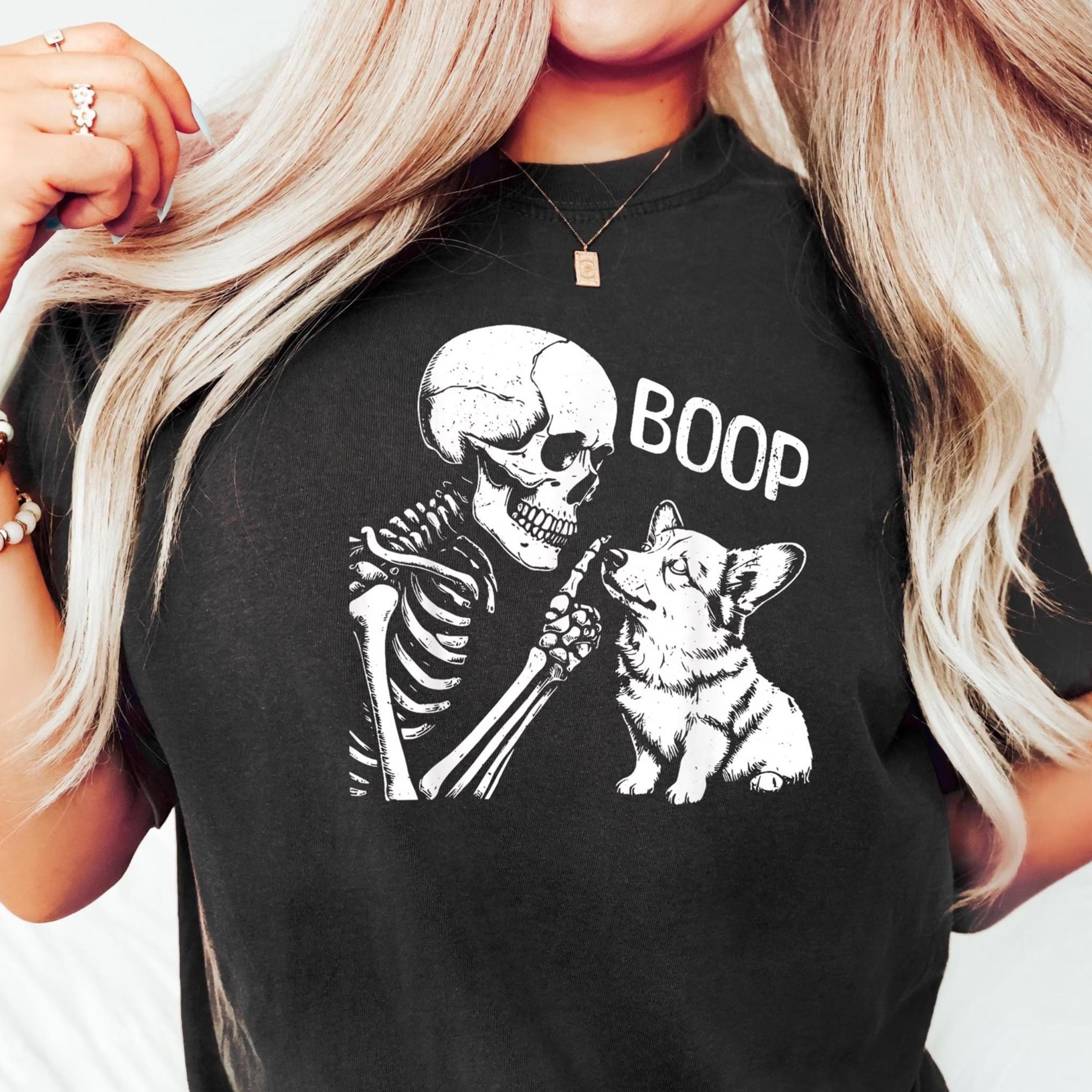 dog boop halloween sweatshirt, dog skeleton sweatshirt, spooky dog hoodie, dog skeleton shirt,funny dog shirt