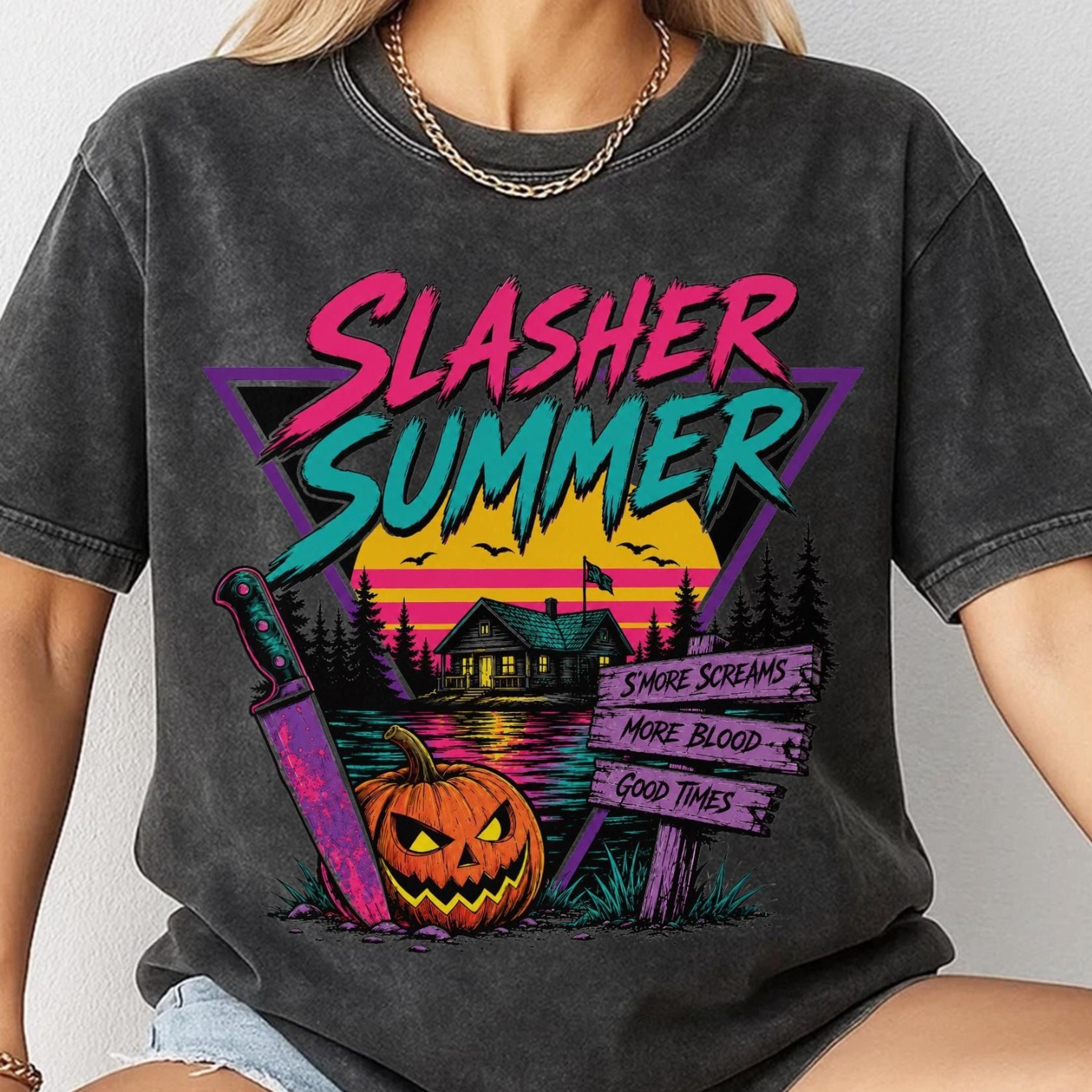halloween tee, trick or treat apparel, spooky season shirt, summerween shirt