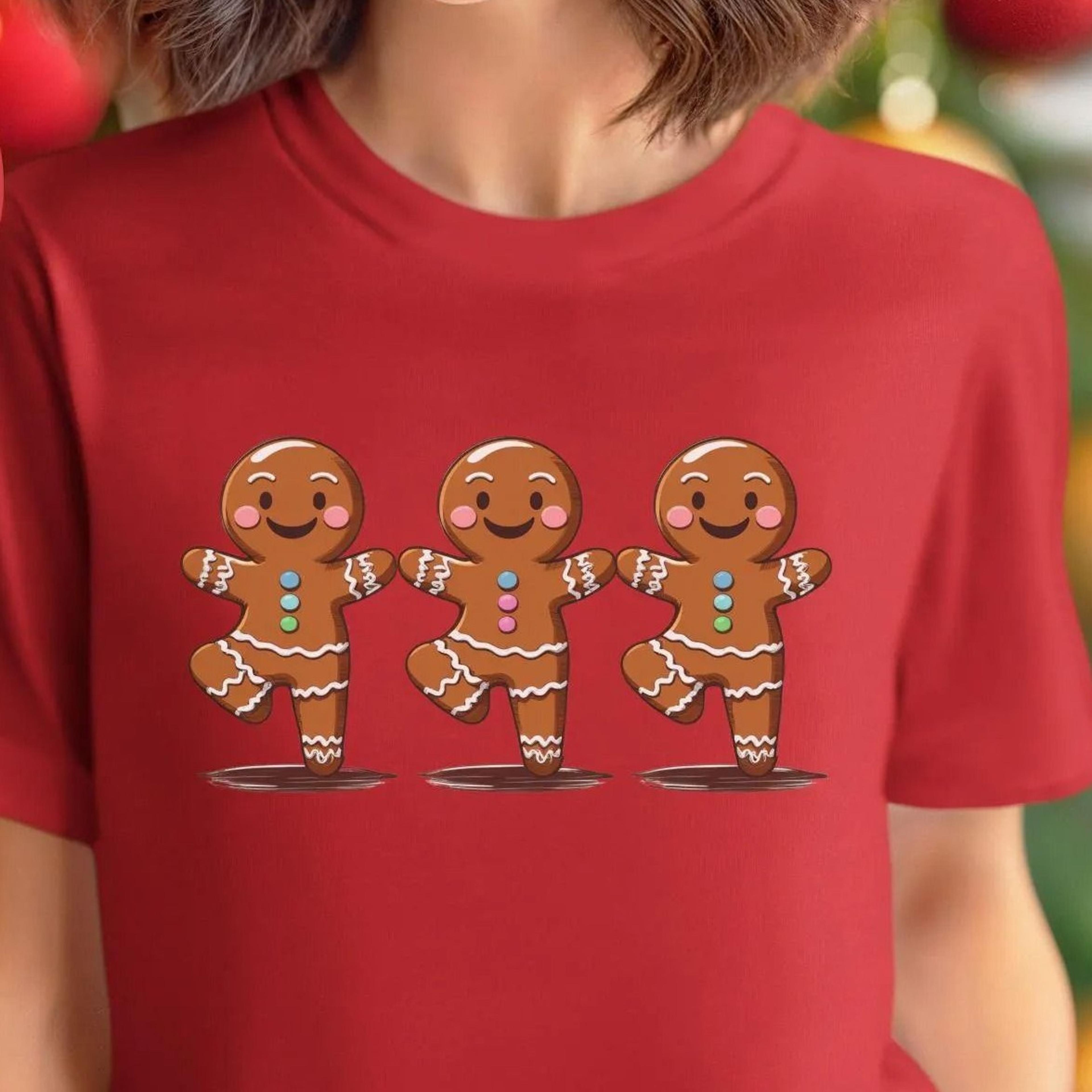gingerbread yoga shirt, funny christmas t-shirt, yoga winter shirt, yoga pose shirt, funny yoga shirt, yoga teacher gift