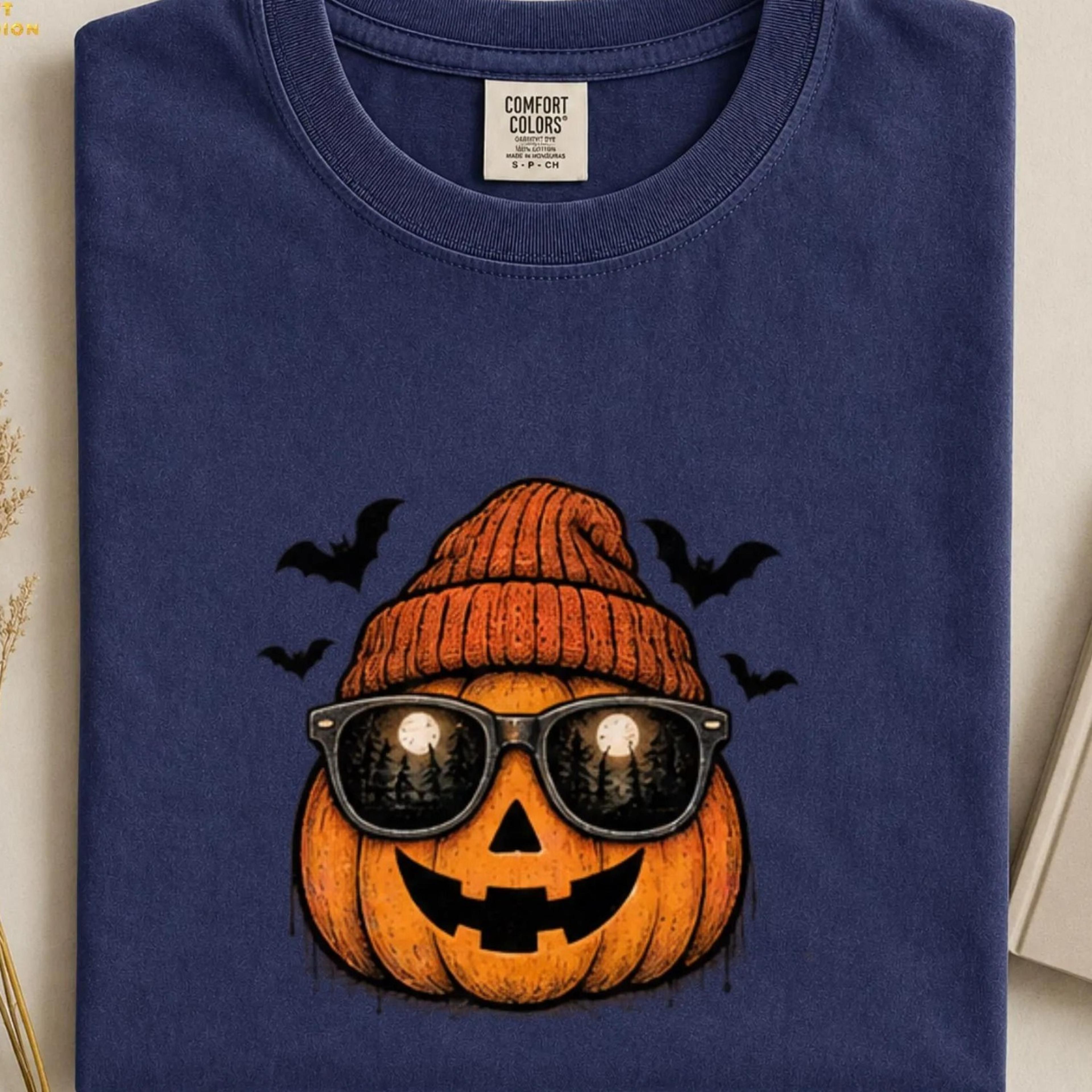 retro pumpkin halloween shirt, cool jack o lantern tee, spooky season shirt, vintage pumpkin