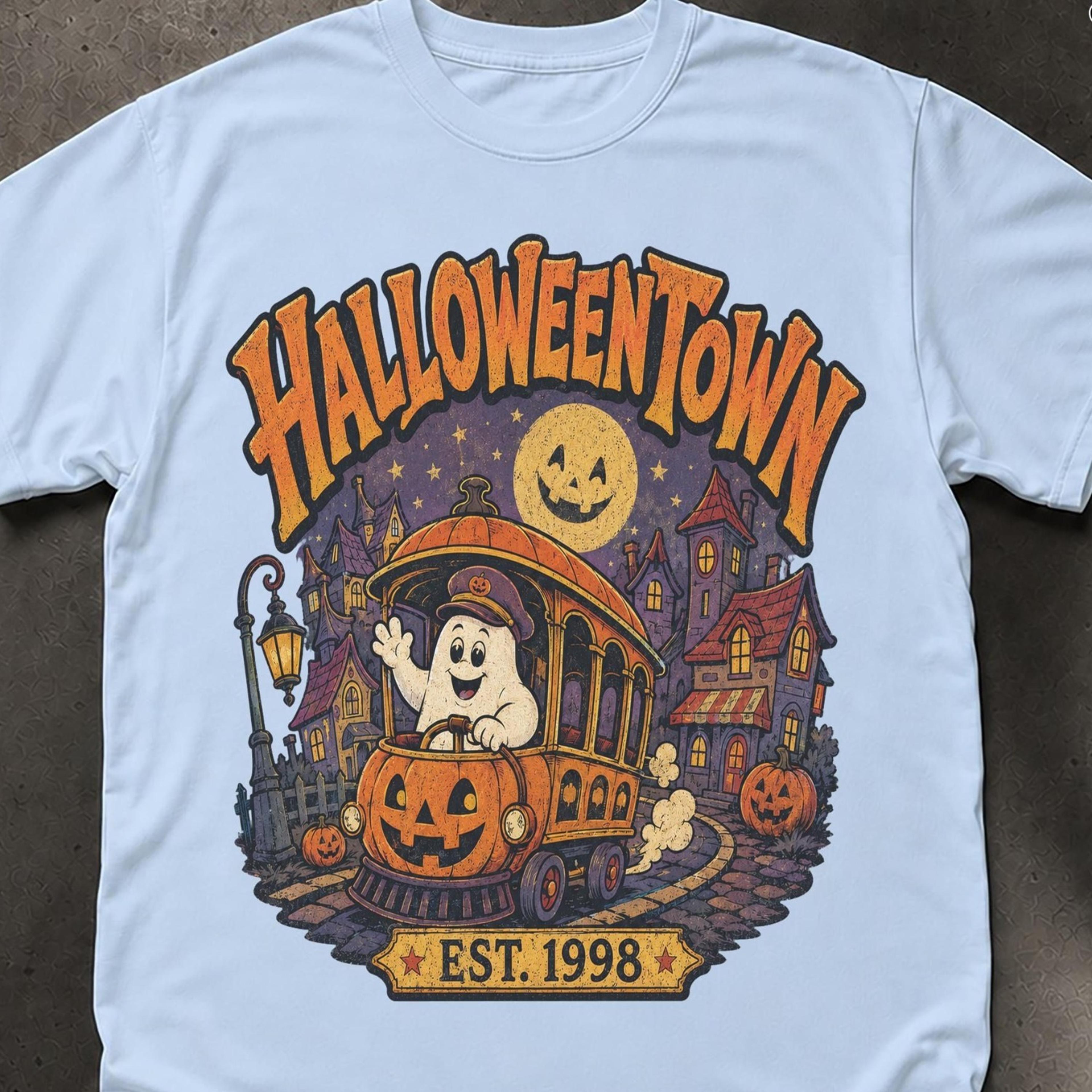 halloweentown est 1998 shirt, halloween graphic tee, retro halloween shirt, halloween pumpkin tee, unisex halloween tee