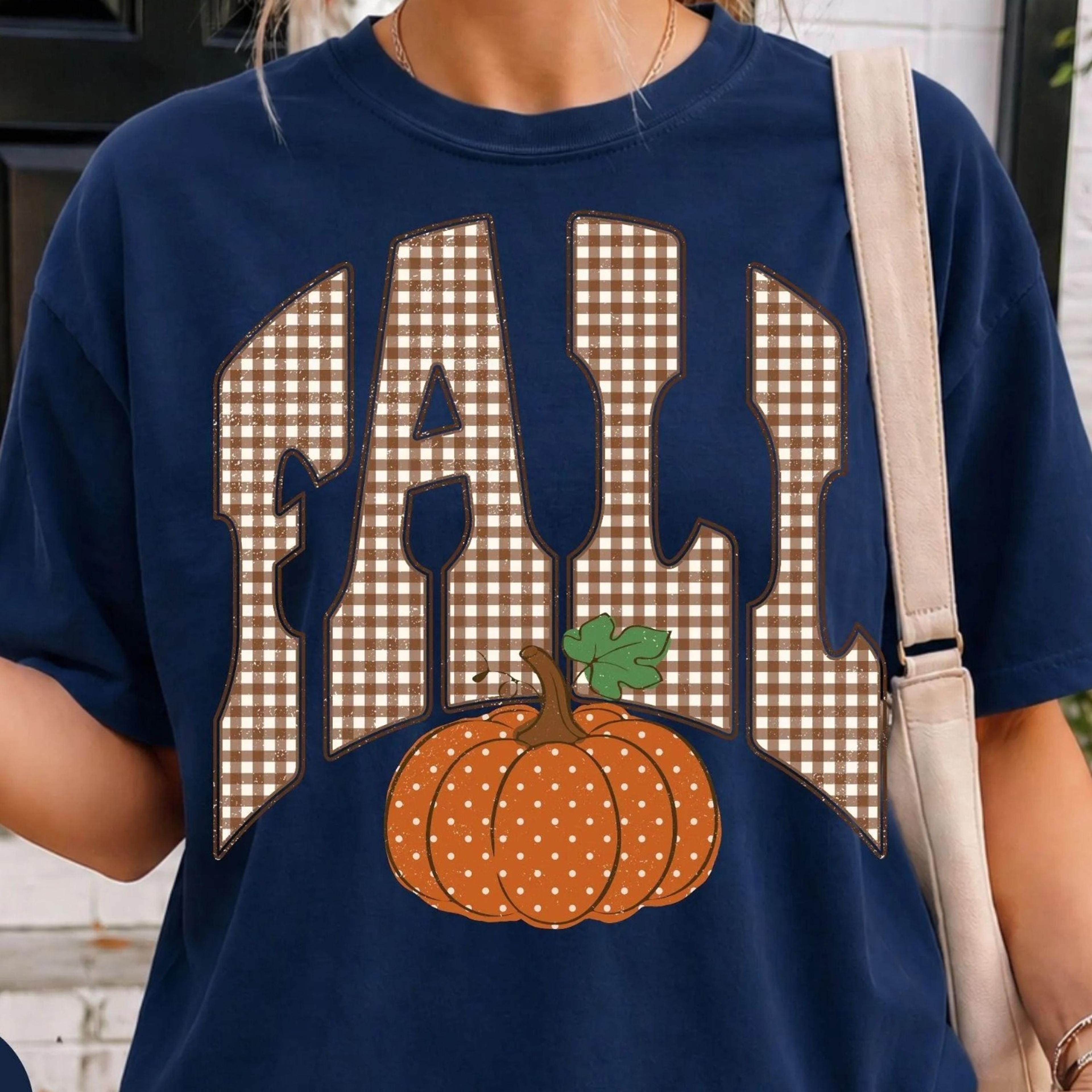 fall pumpkin shirt | cozy season tshirt | fall autumn lover shirt | preppy farm fresh pumpkin shirt tee