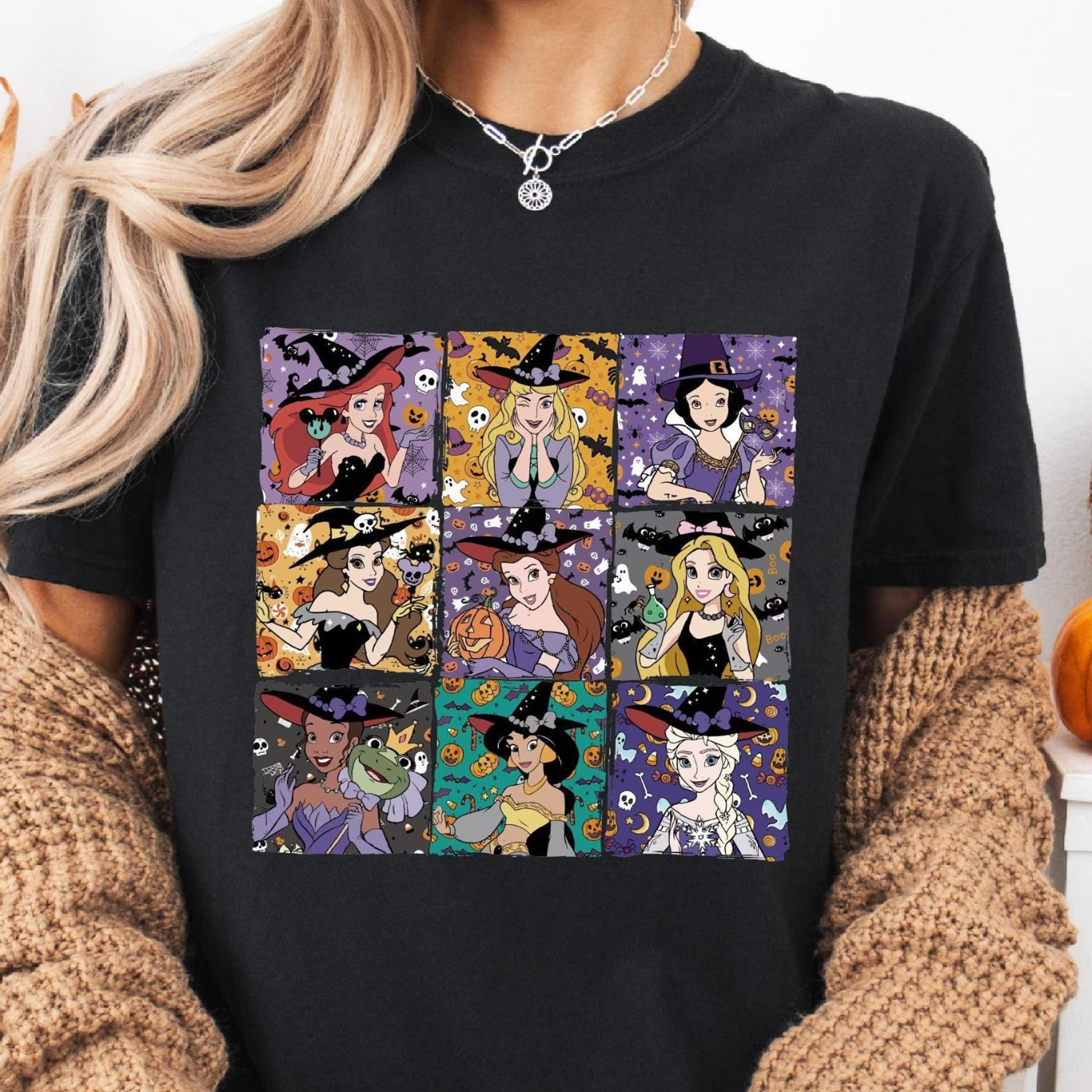 princess witch halloween shirt, girls halloween trip sweatshirt, besties vacation tee