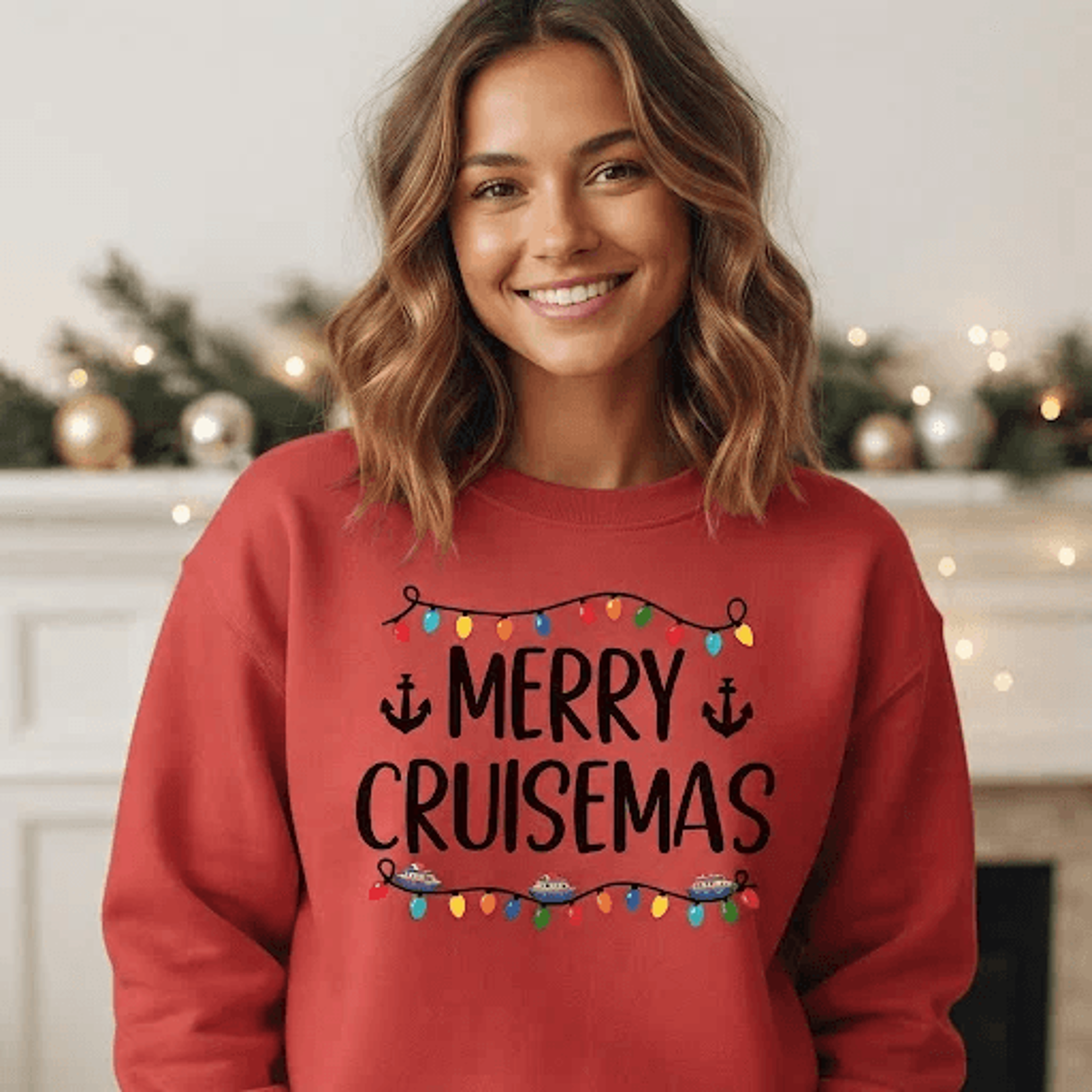 merry cruisemas shirt, christmas cruise t-shirt, holiday cruise vacation tee, nautical christmas shirt, cruise lover gif