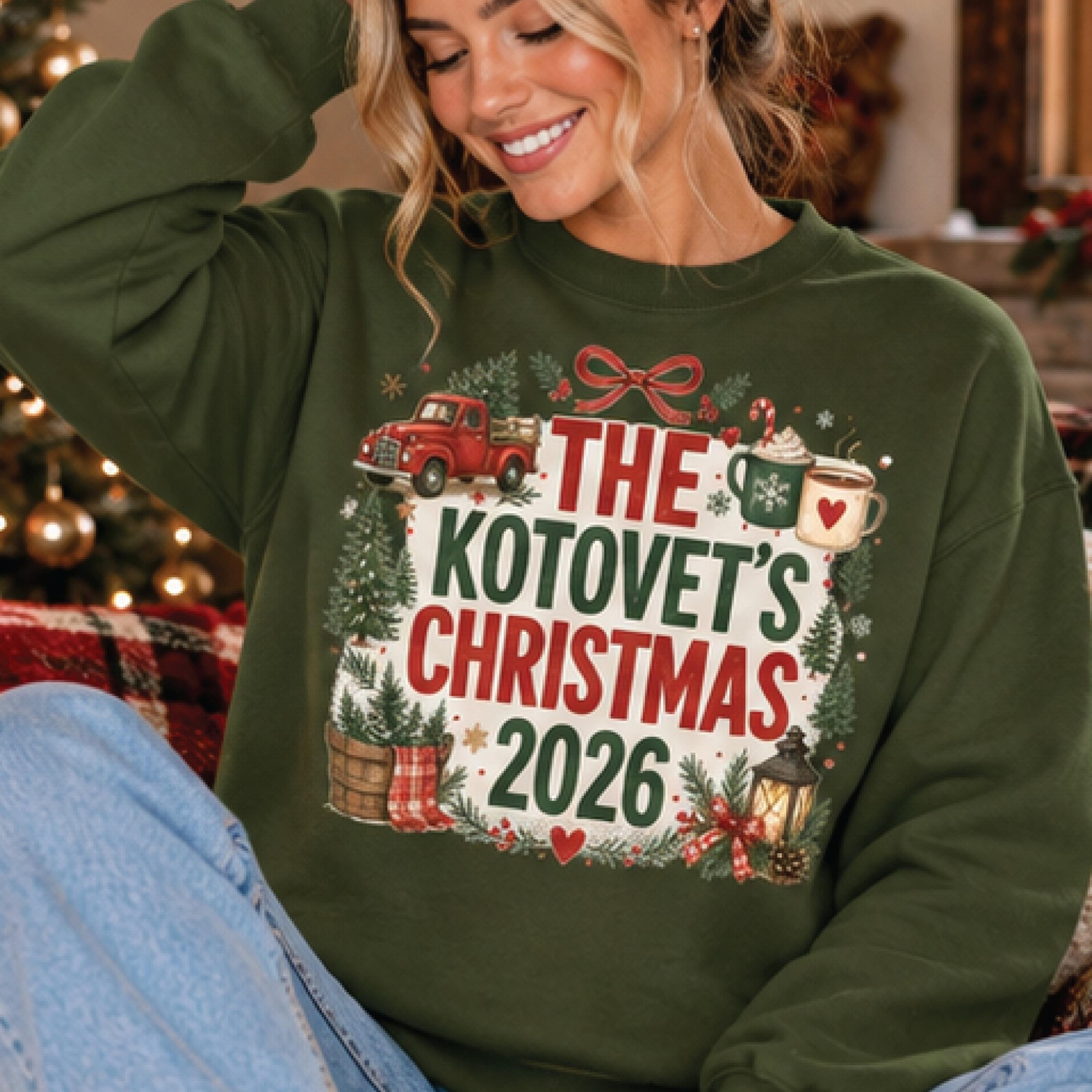family christmas sweatshirt, and year crewneck, vintage holiday family xmas gift for adult