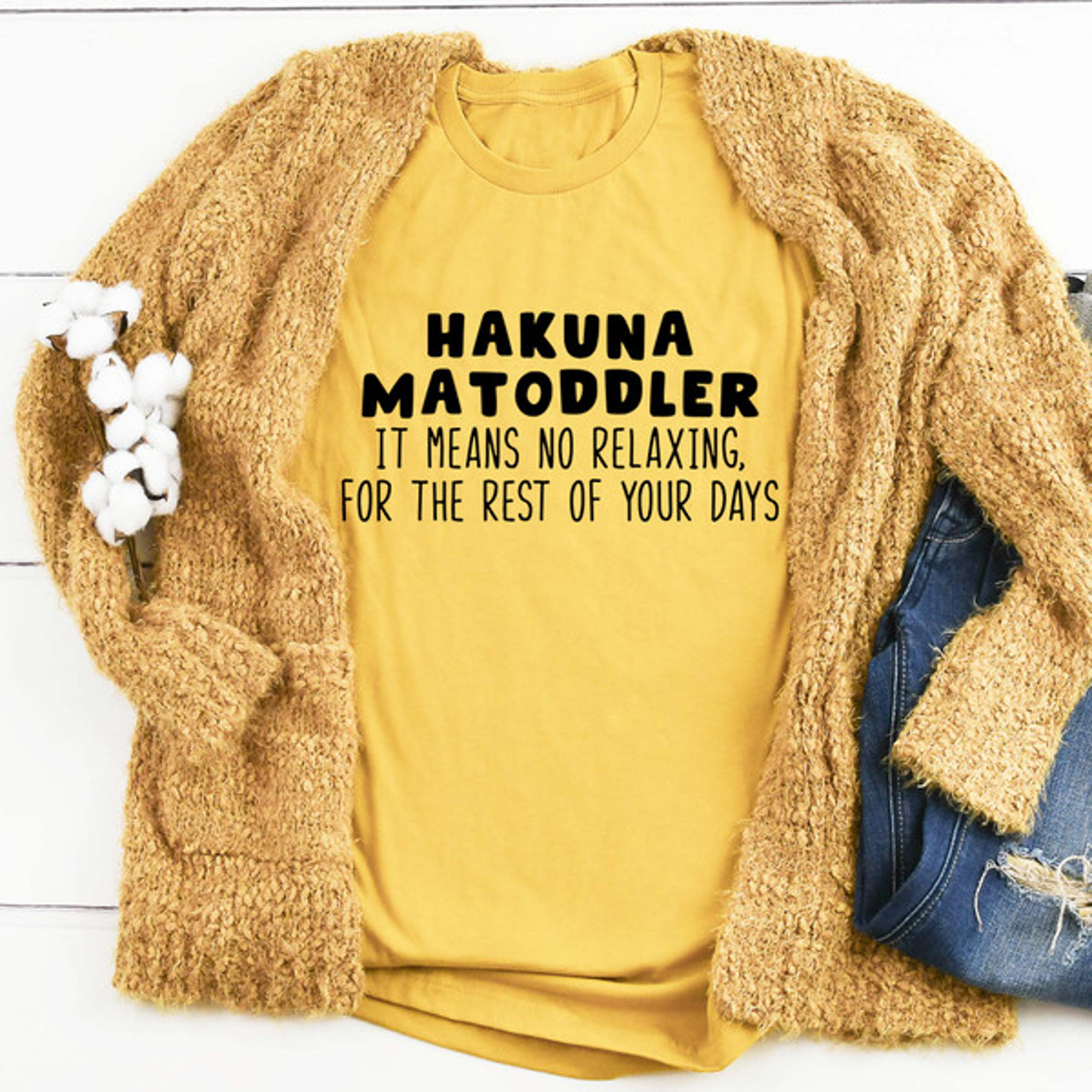 hakuna matoddler tee
