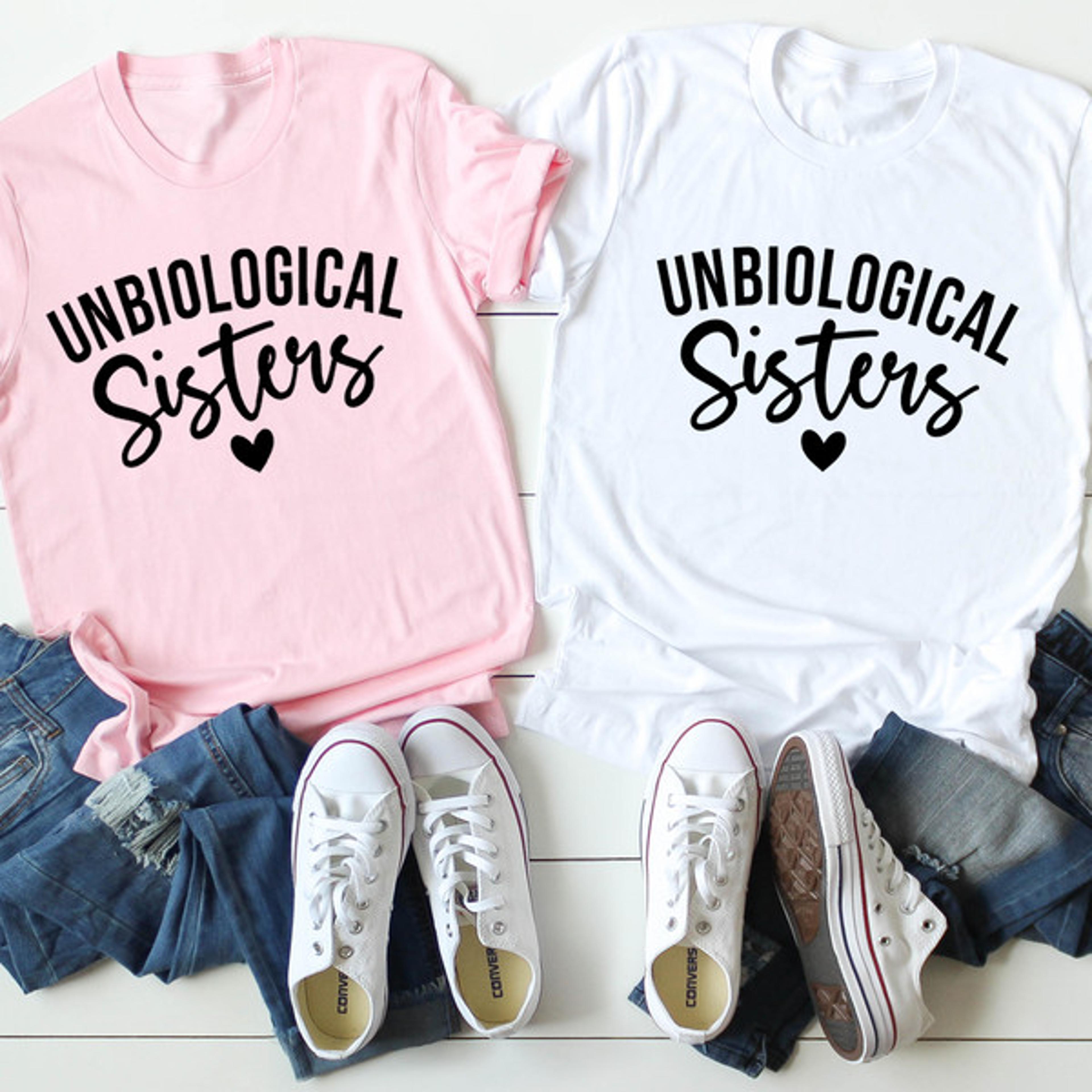 unbiological sisters tee