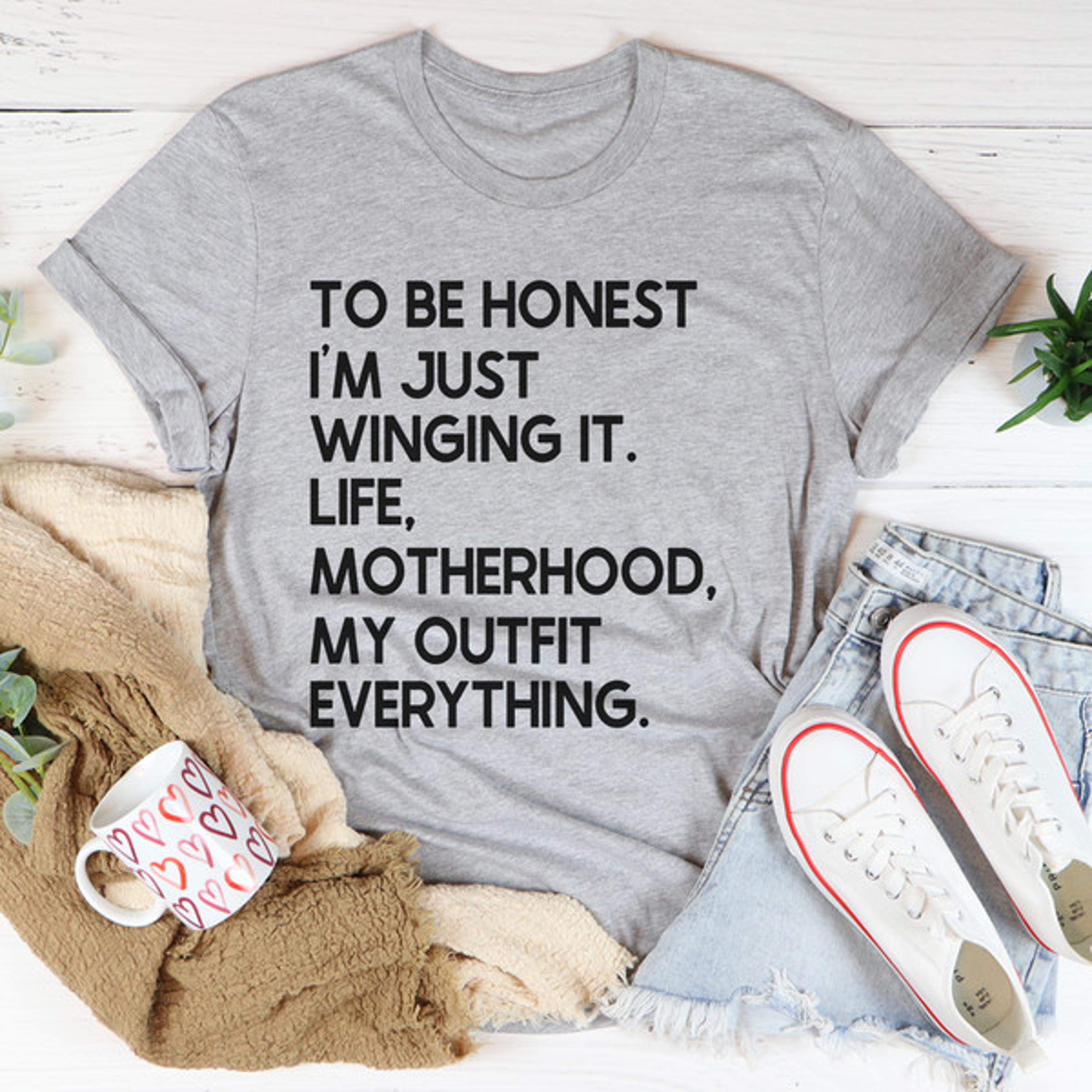 i'm just winging it tee