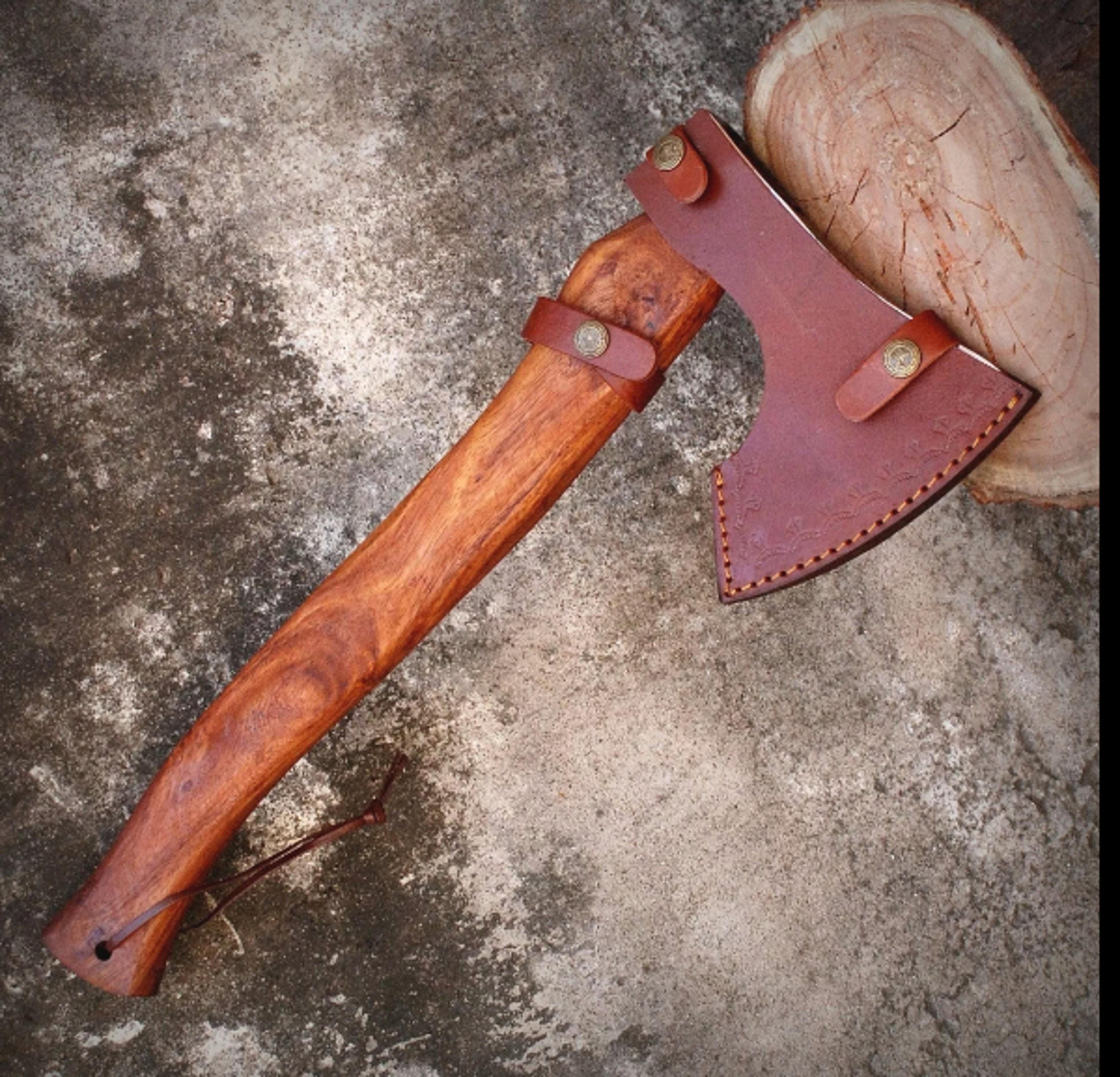 handmade steel tomahawk axe throwing viking hunting axe